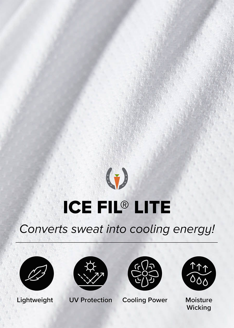 Kids Ice Fil® Lite Long Sleeve Riding Shirt