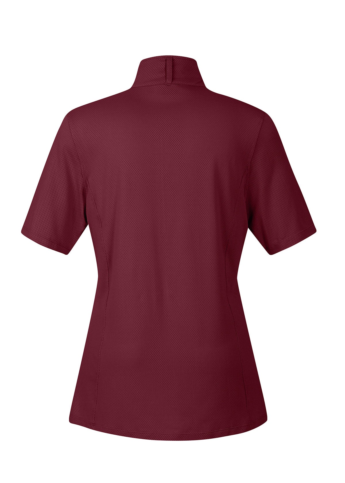 BURGUNDY::variant::Ice Fil Short Sleeve Riding Top for Clubs