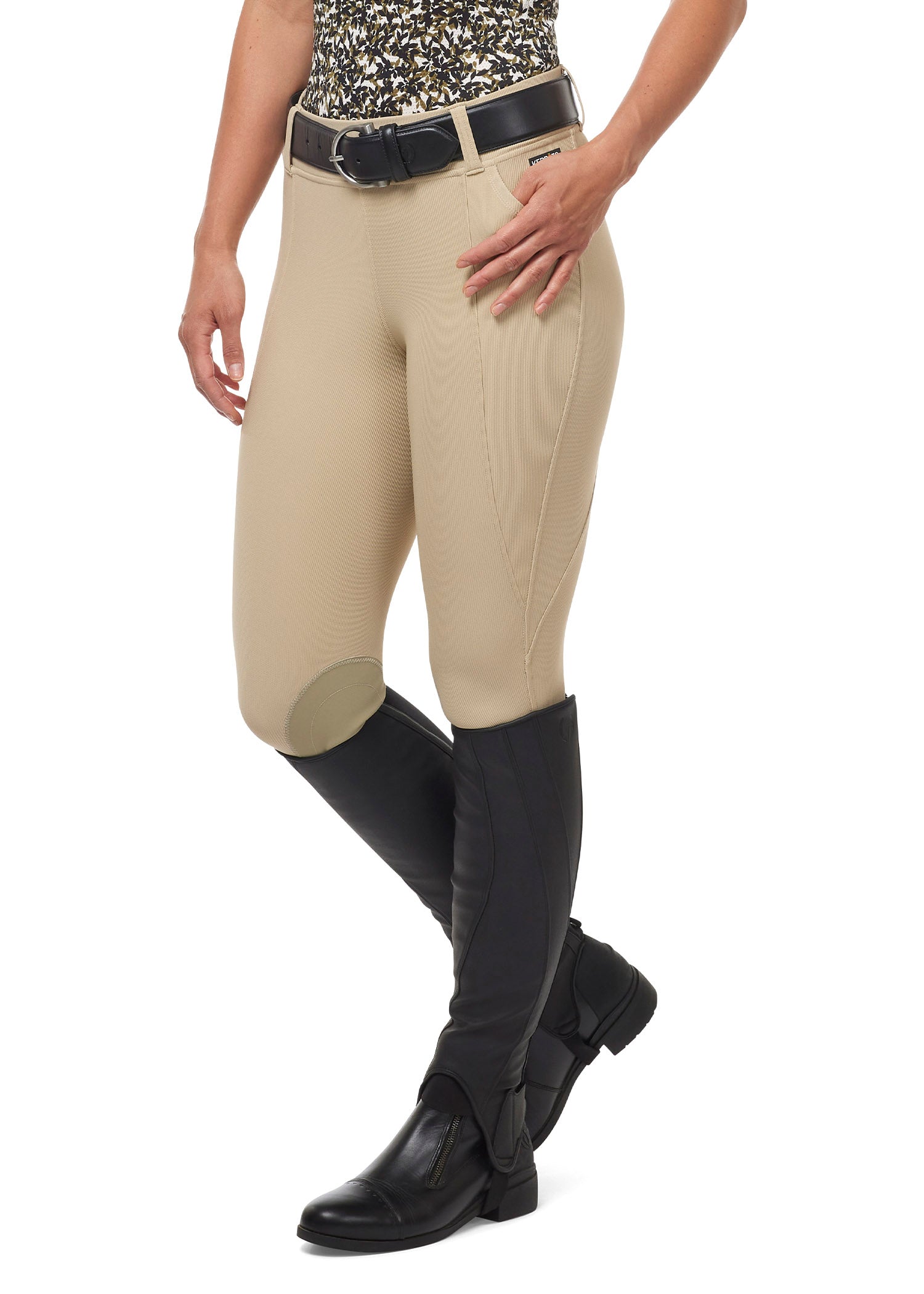 TAN::variant::Microcord Knee Patch Pocket Tight