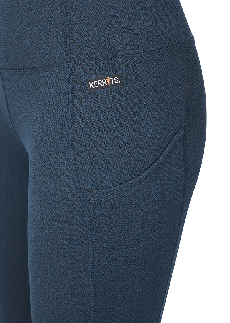 LAGOON HERRINGBONE::variant::Fleece Lite II Knee Patch Tight