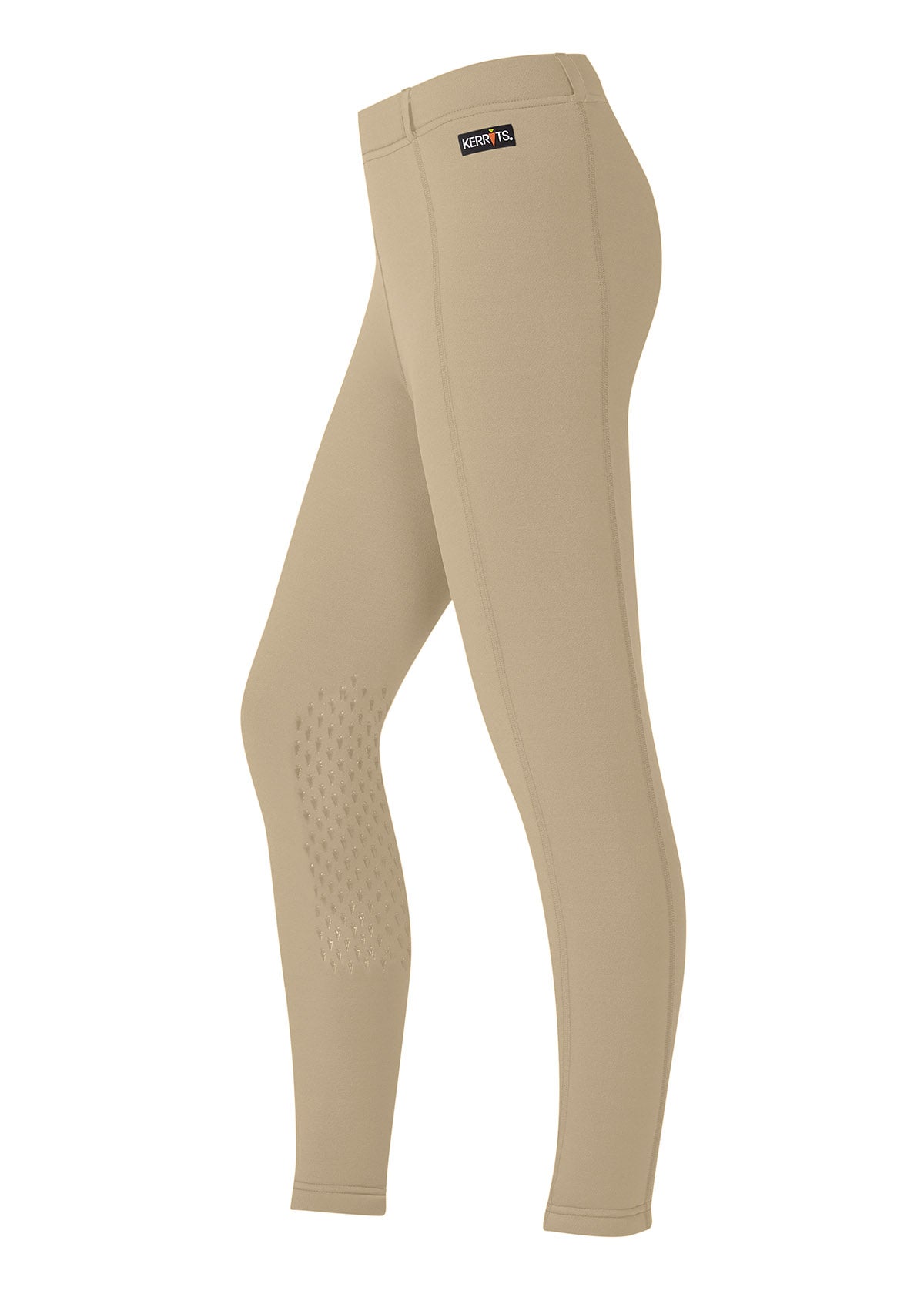 TAN::variant::Kids Power Stretch Pocket Knee Patch Tight