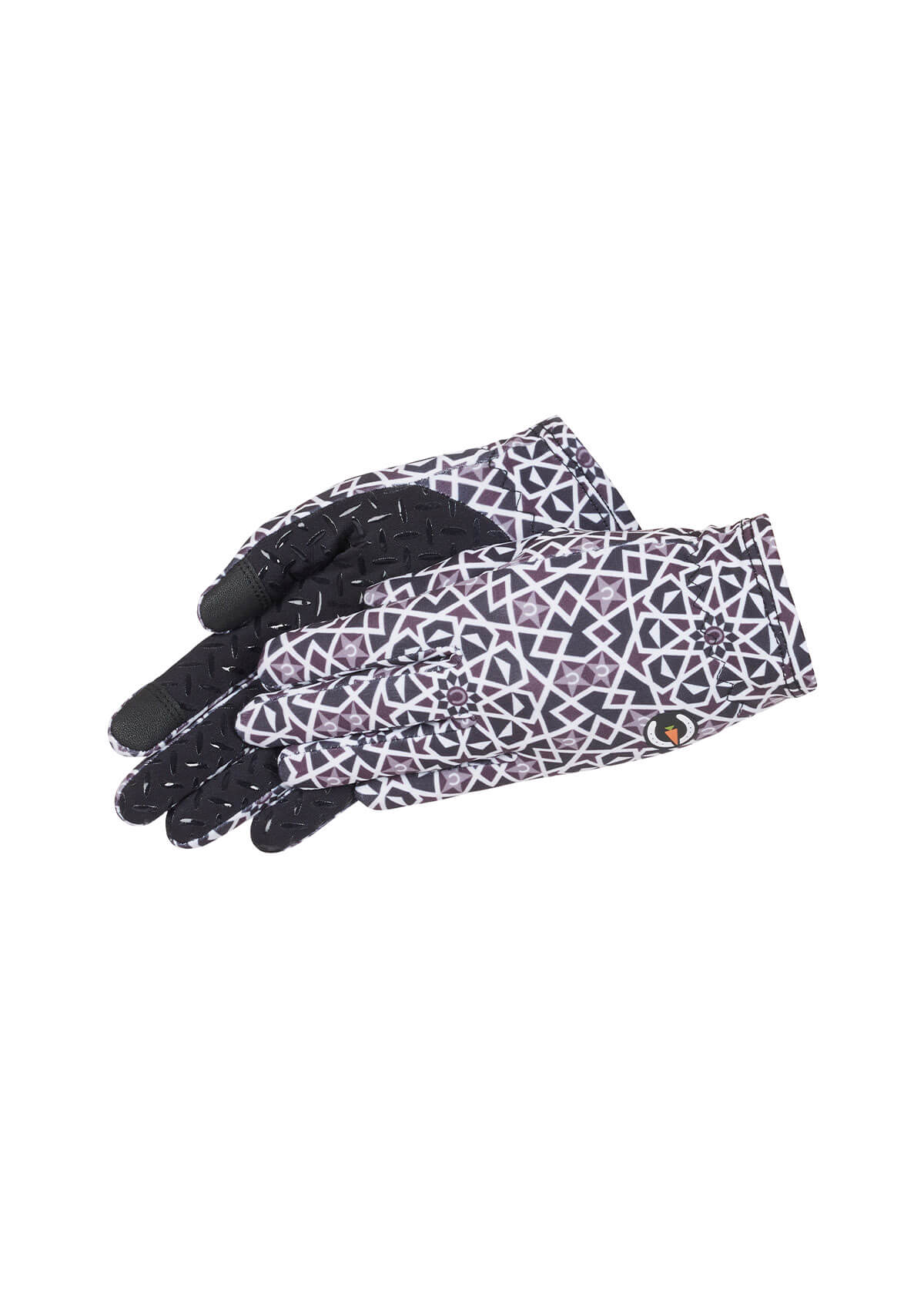 BLACK STARLIGHT::variant::Kids Thermo Tech Printed Riding Gloves