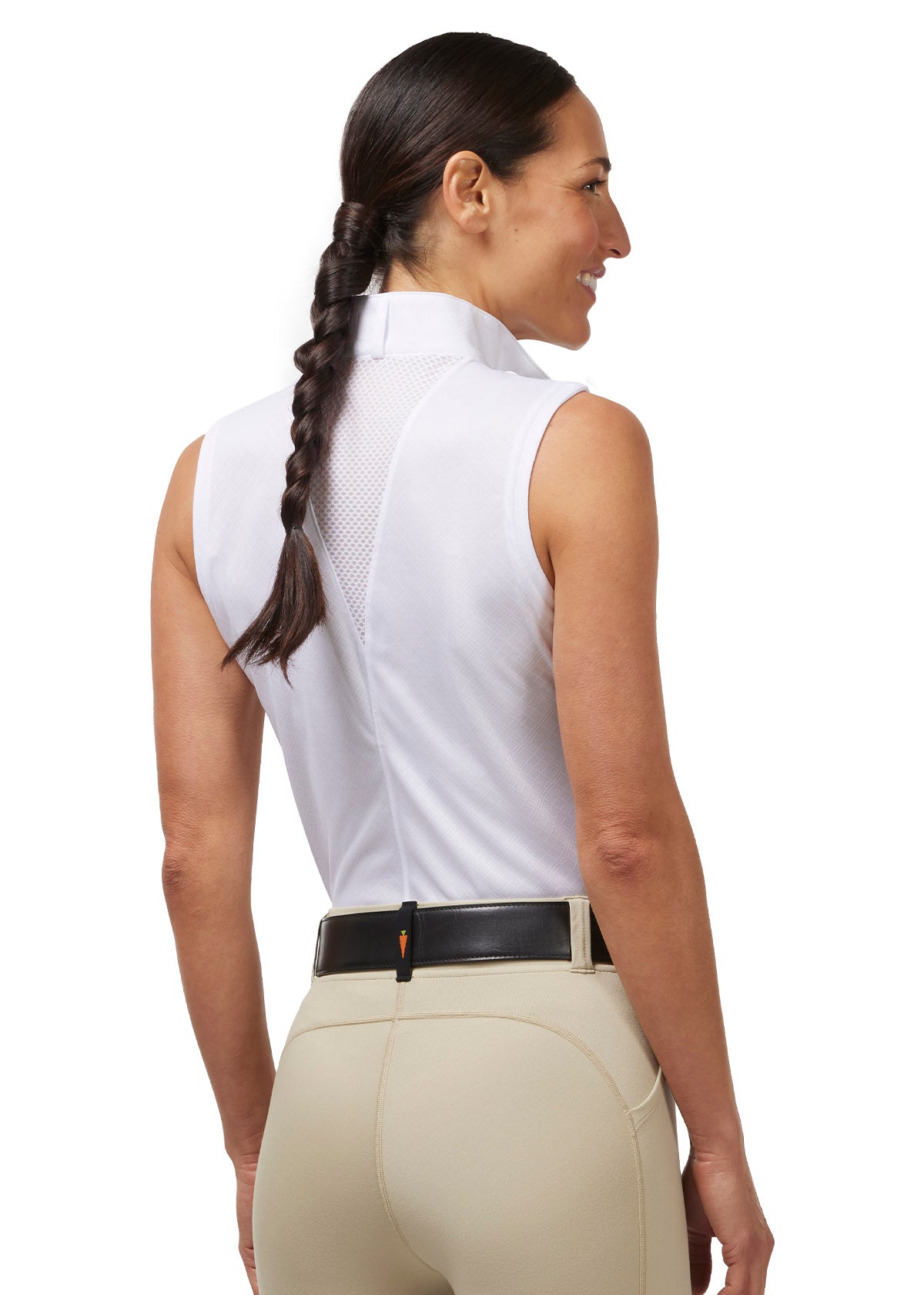 WHITE/ BIT OF LUCK::variant::Encore Sleeveless Show Shirt