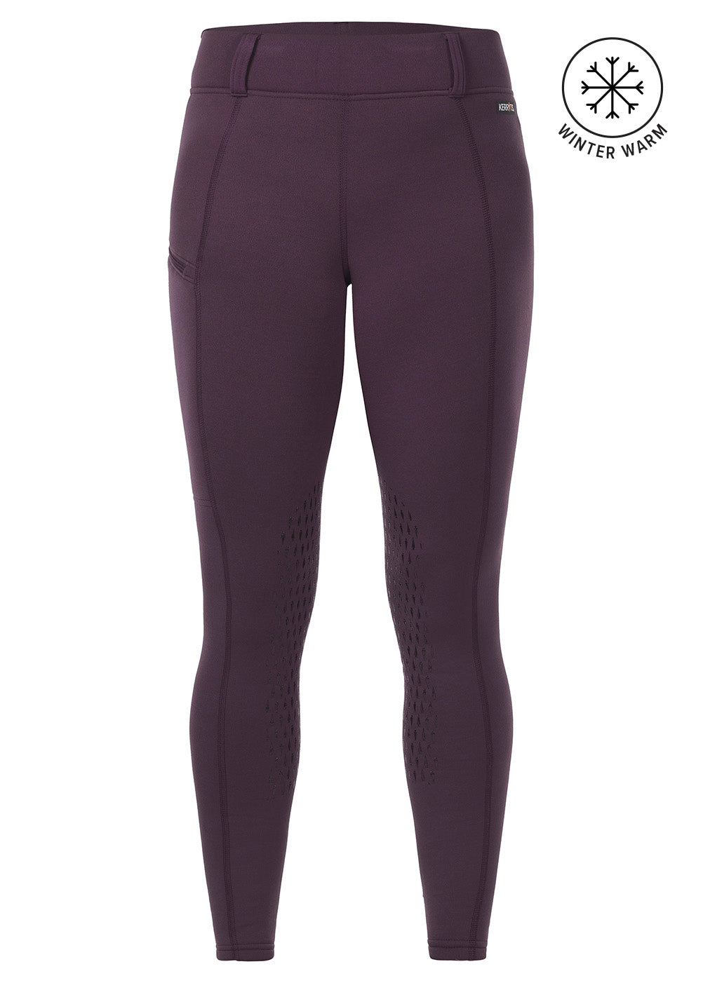 Power Stretch® Fleece Knee Patch Pocket Riding Tight