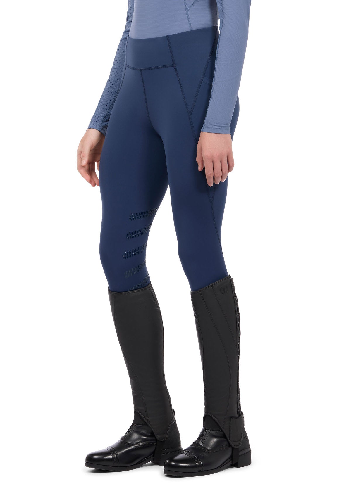 Collant Kerrits Stile Libero Al Ginocchio Con Tasca – Donna, Nuovo Con Etichette