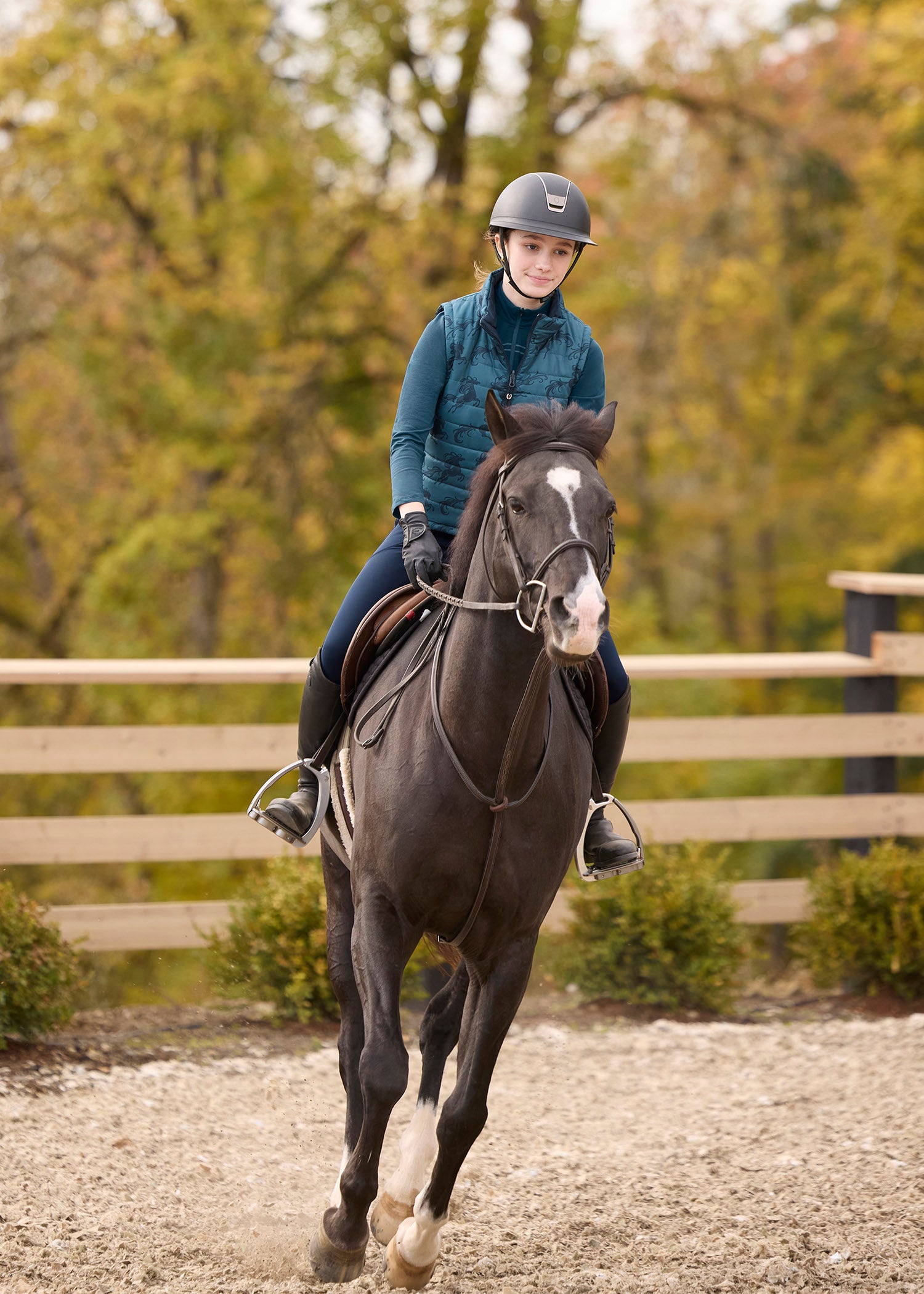 Kids Fusion Fleece Lined Full Leg Clinic Tight