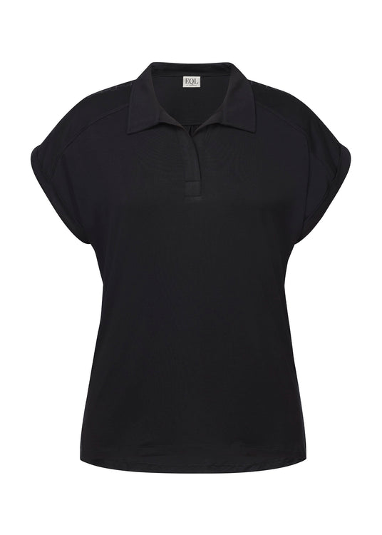 BLACK::variant::Bit of Luxe Polo Shirt