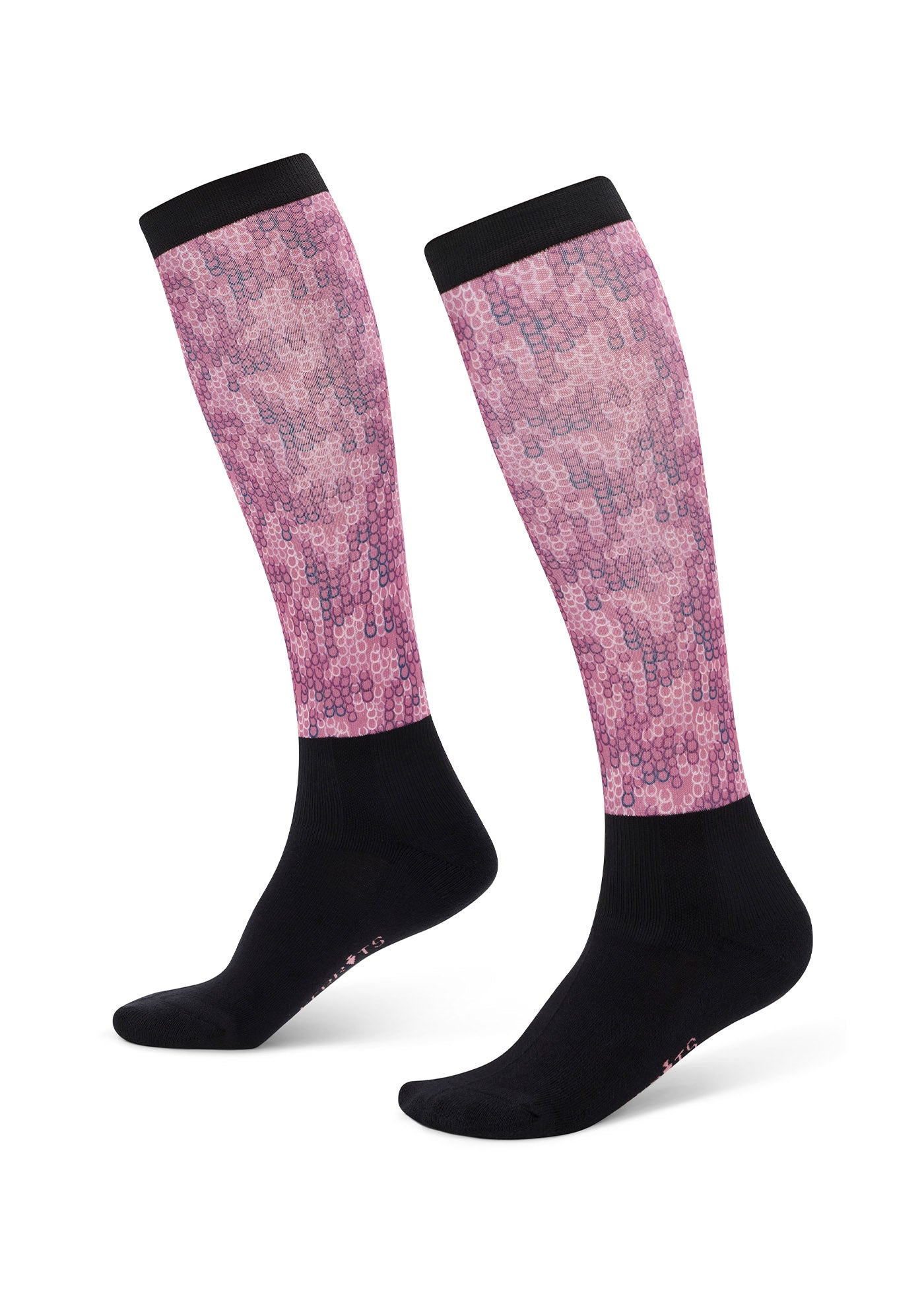 Kids Dual Zone Equestrian Boot Socks - Print