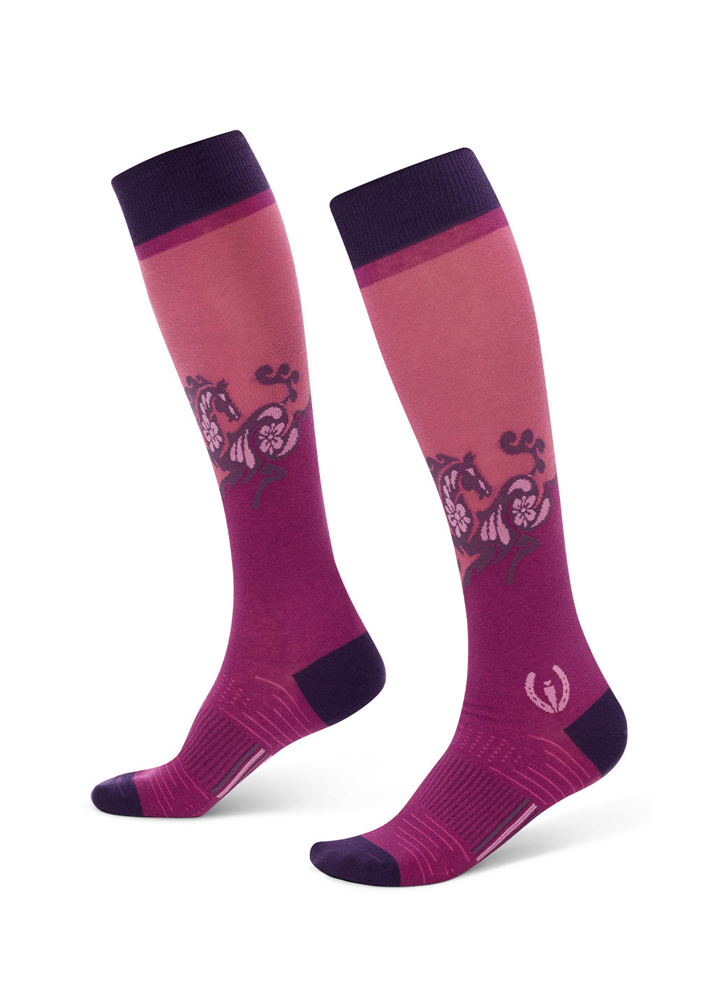 Frolic Horse Knee-Hi Socks