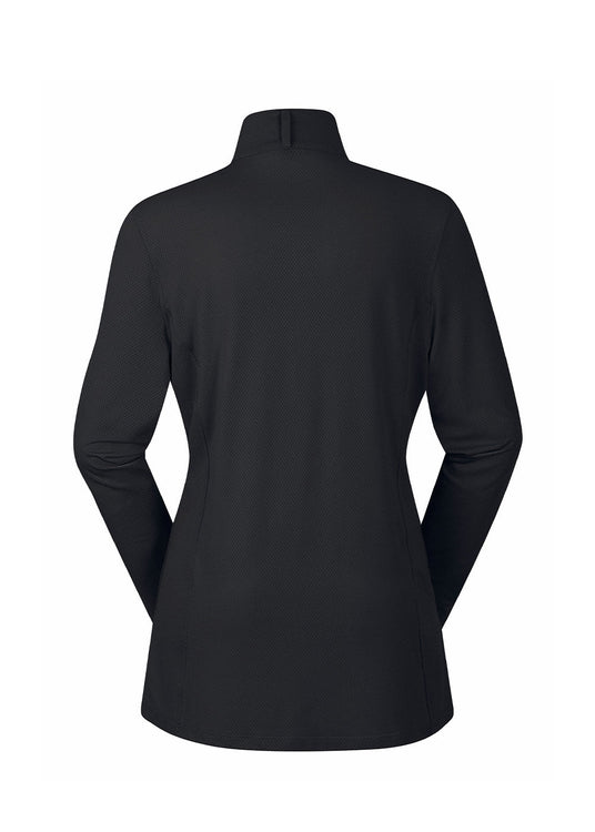 Black::variant::Ice Fil Long Sleeve Riding Top for Clubs