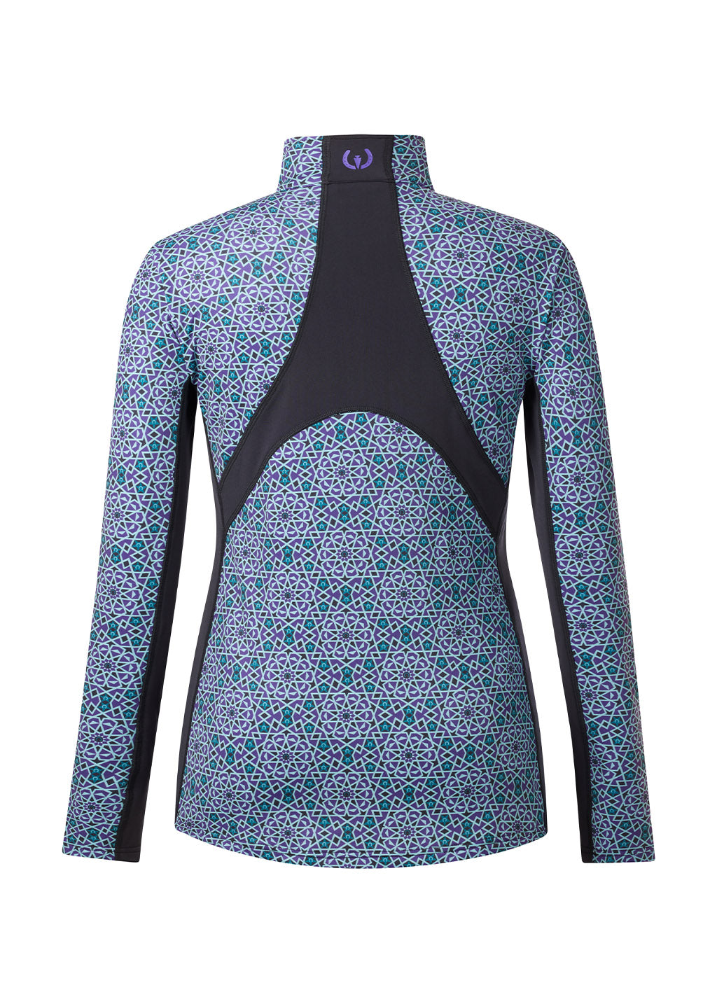 IRIS STARLIGHT::variant::Rail Side Quarter Zip Tech Top