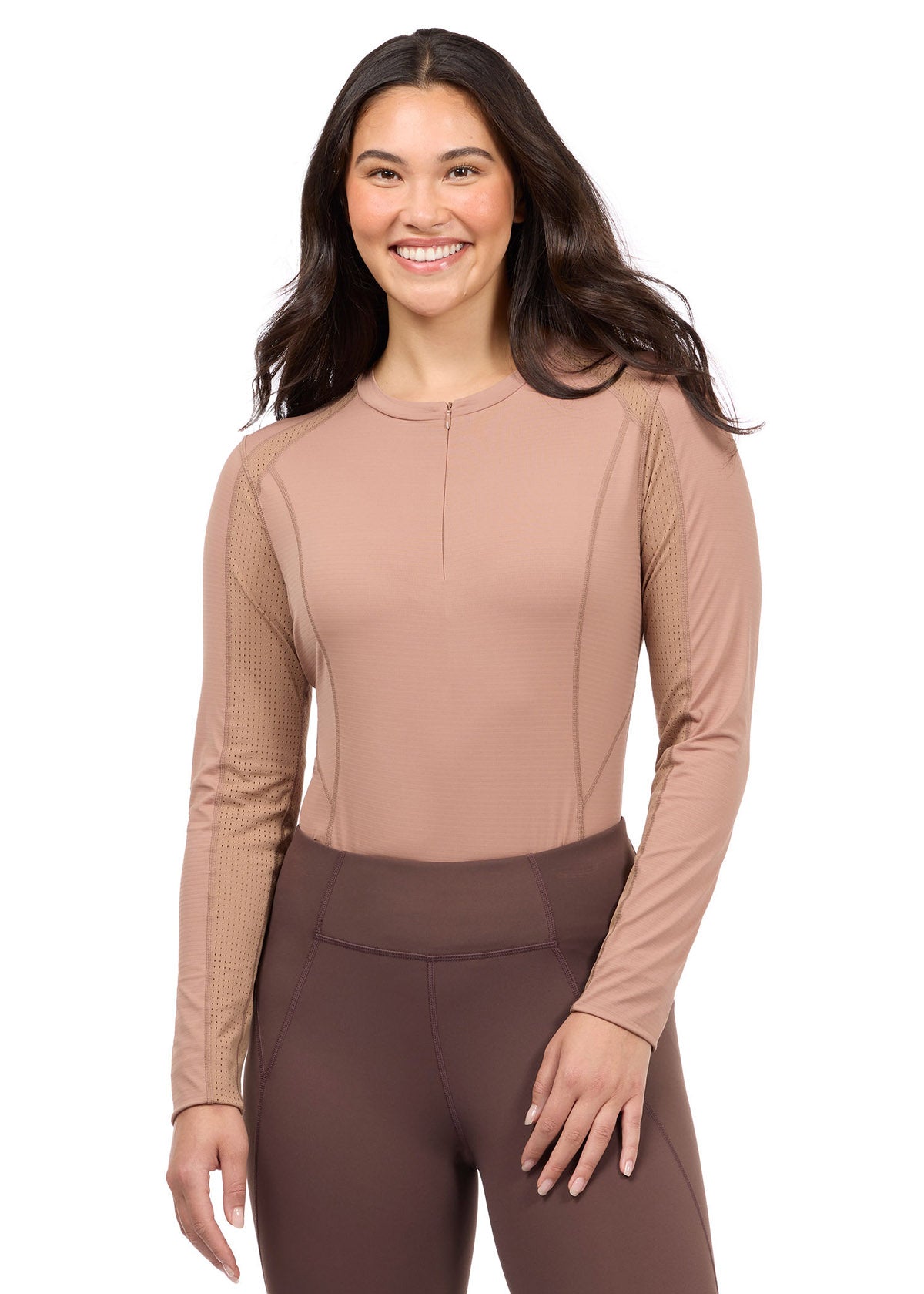 Precision Long Sleeve Crew Neck Tech Top