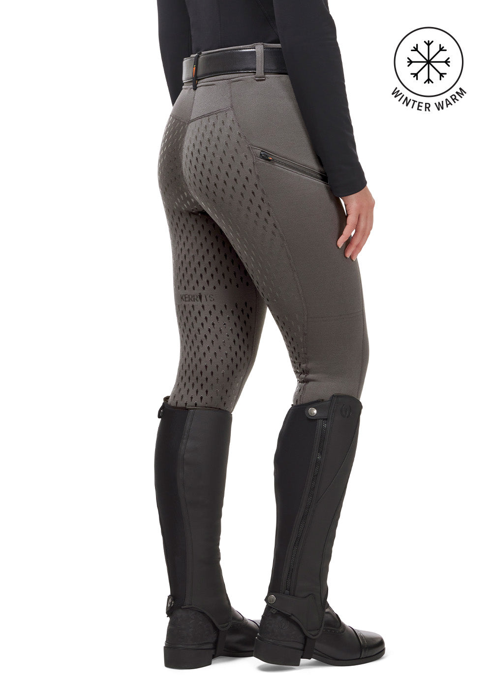 Power Stretch® Fleece Full Seat Pocket Riding Tight