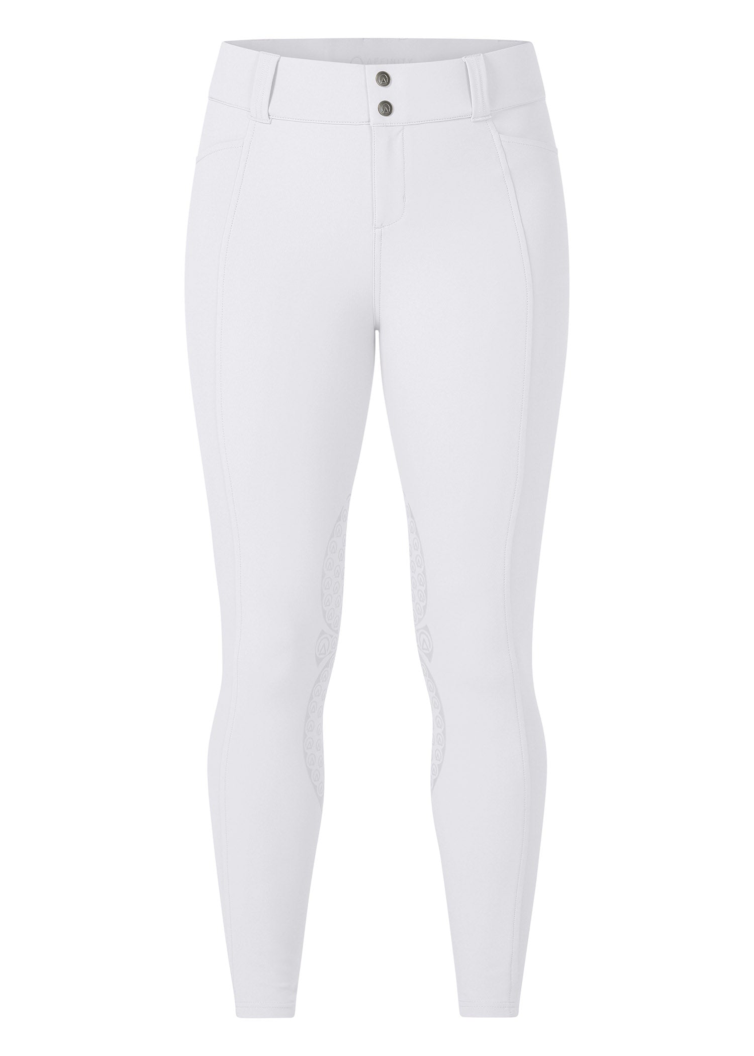 WHITE::variant::Affinity Pro Knee Patch Breech