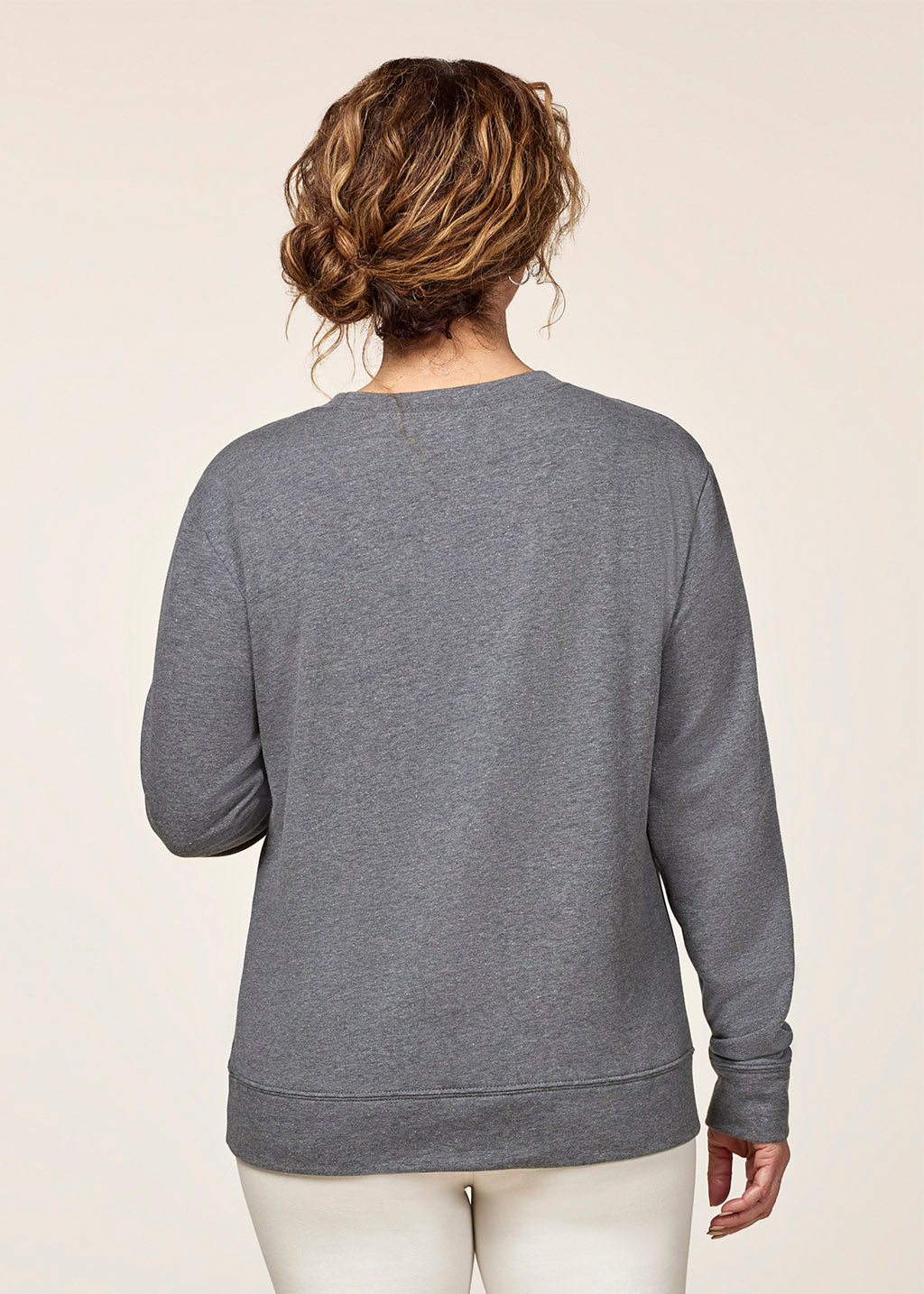 HEATHER GREY::variant::Held Collage Sweatshirt