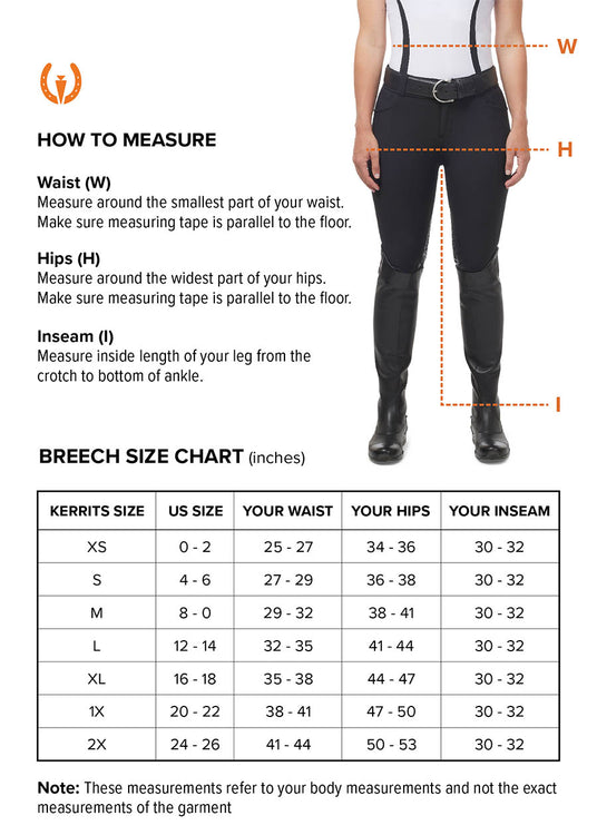 3Season Tailored Full Seat Breech Kerrits Equestrian Apparel