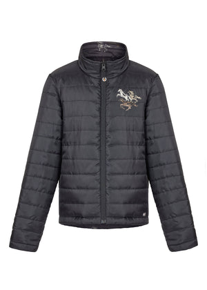 Kids Pony Tracks Reversible Quilted Jacket