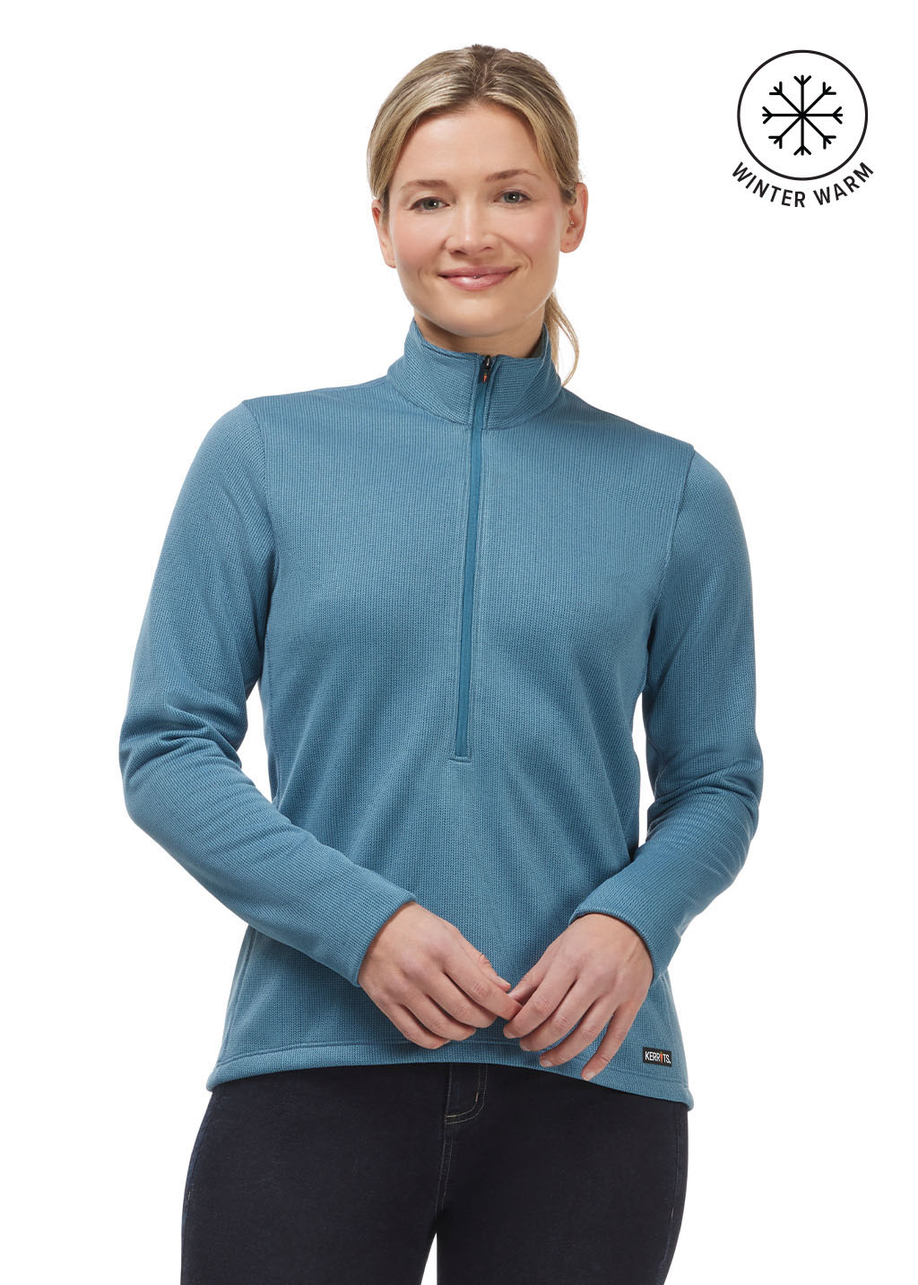 DEWDROP::variant::Rhythm Fleece Half Zip Top