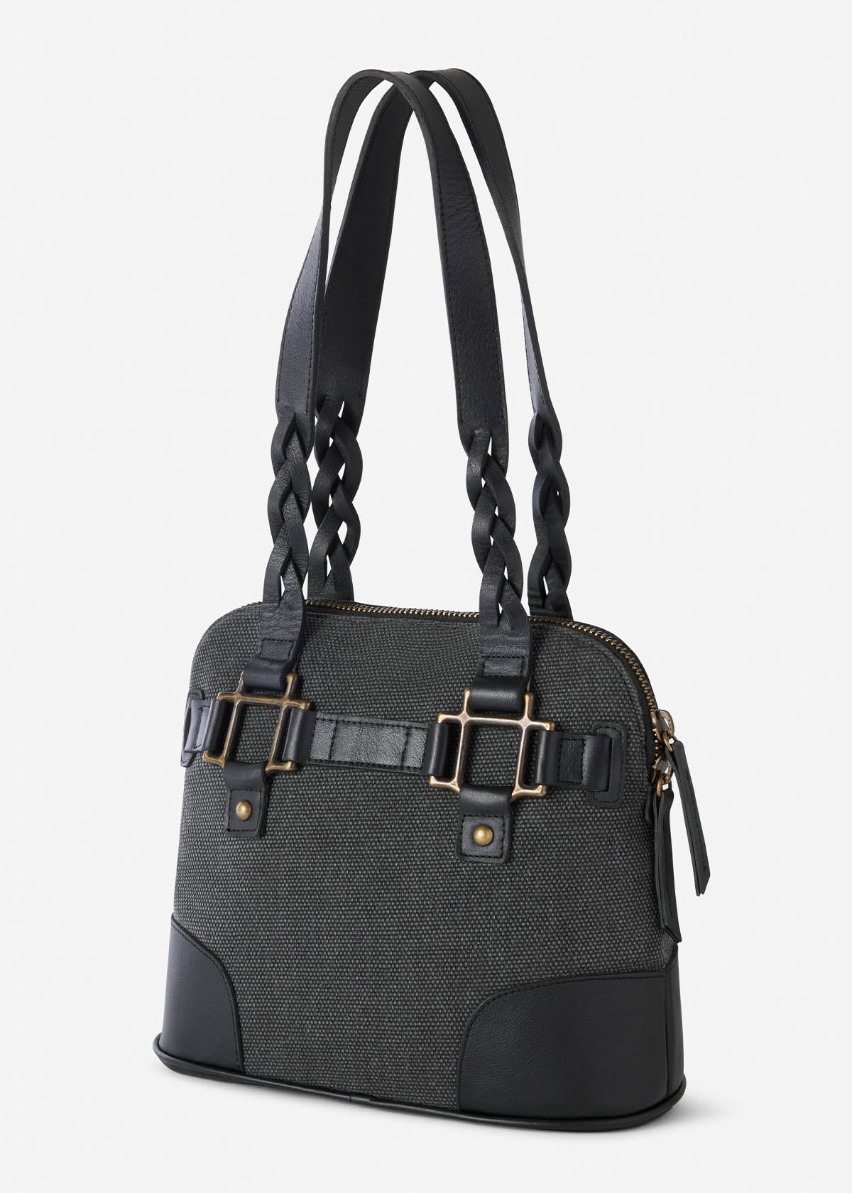 Forever Graphite/ Black::variant::Cobb Purse in Vintage Canvas