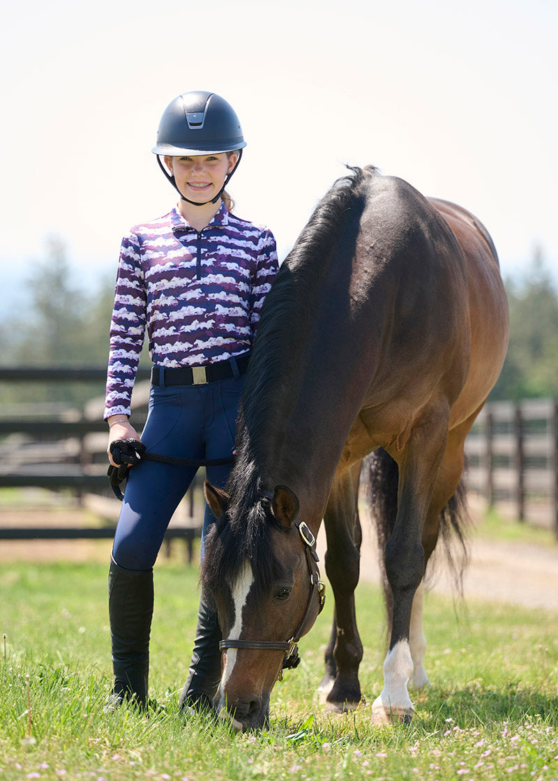 Kids Free Motion Coolcore® Knee Patch Breech