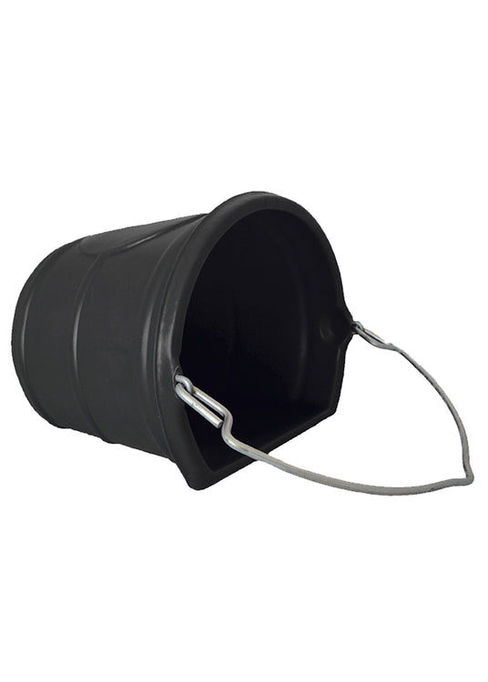 Black::variant::Rolled Lip Water Bucket