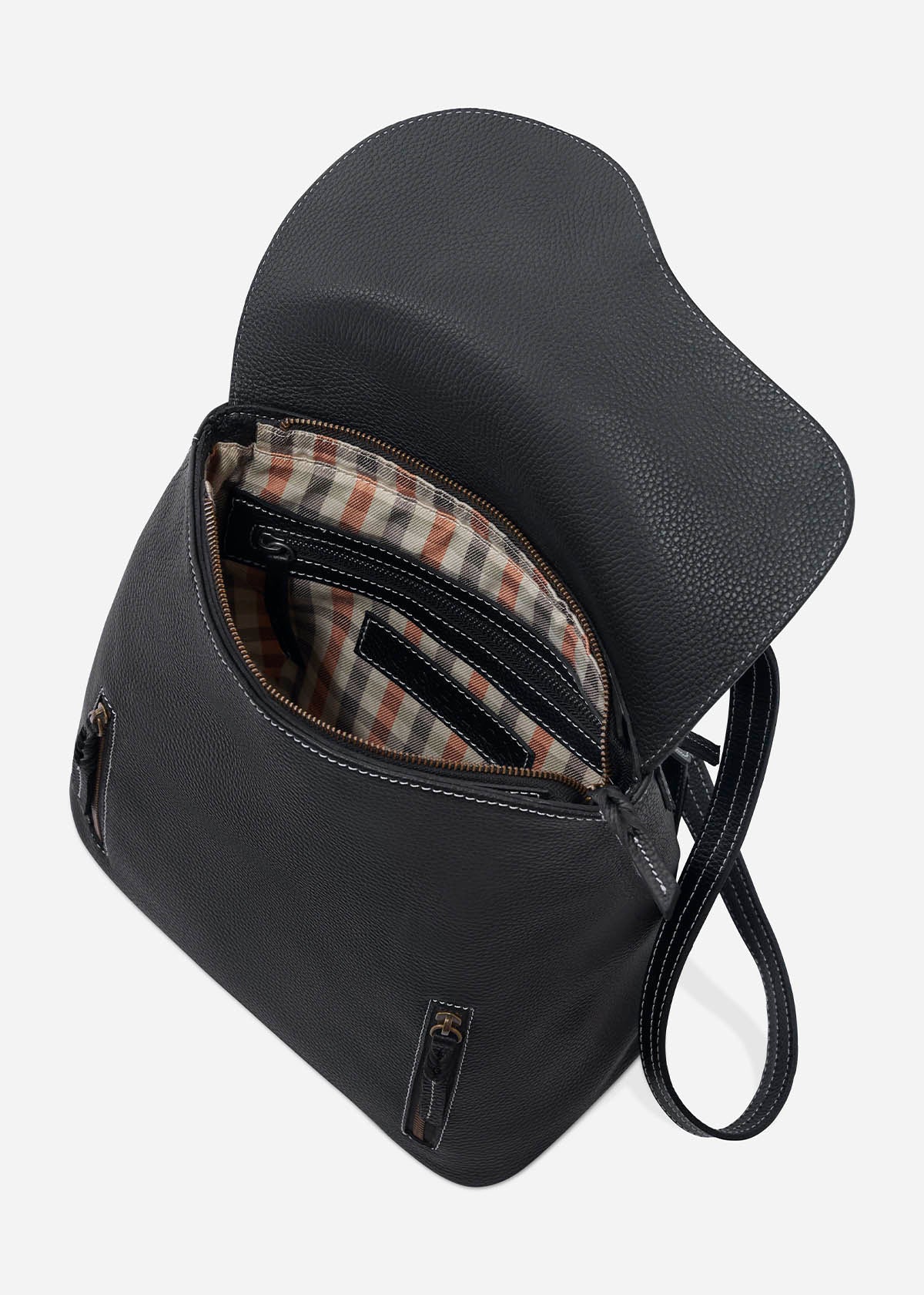 Classic Black::variant::Oughton Paddock Convertible Backpack Purse