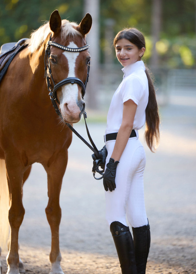 Kids Affinity® Pro Silicone Full Seat Riding Breech