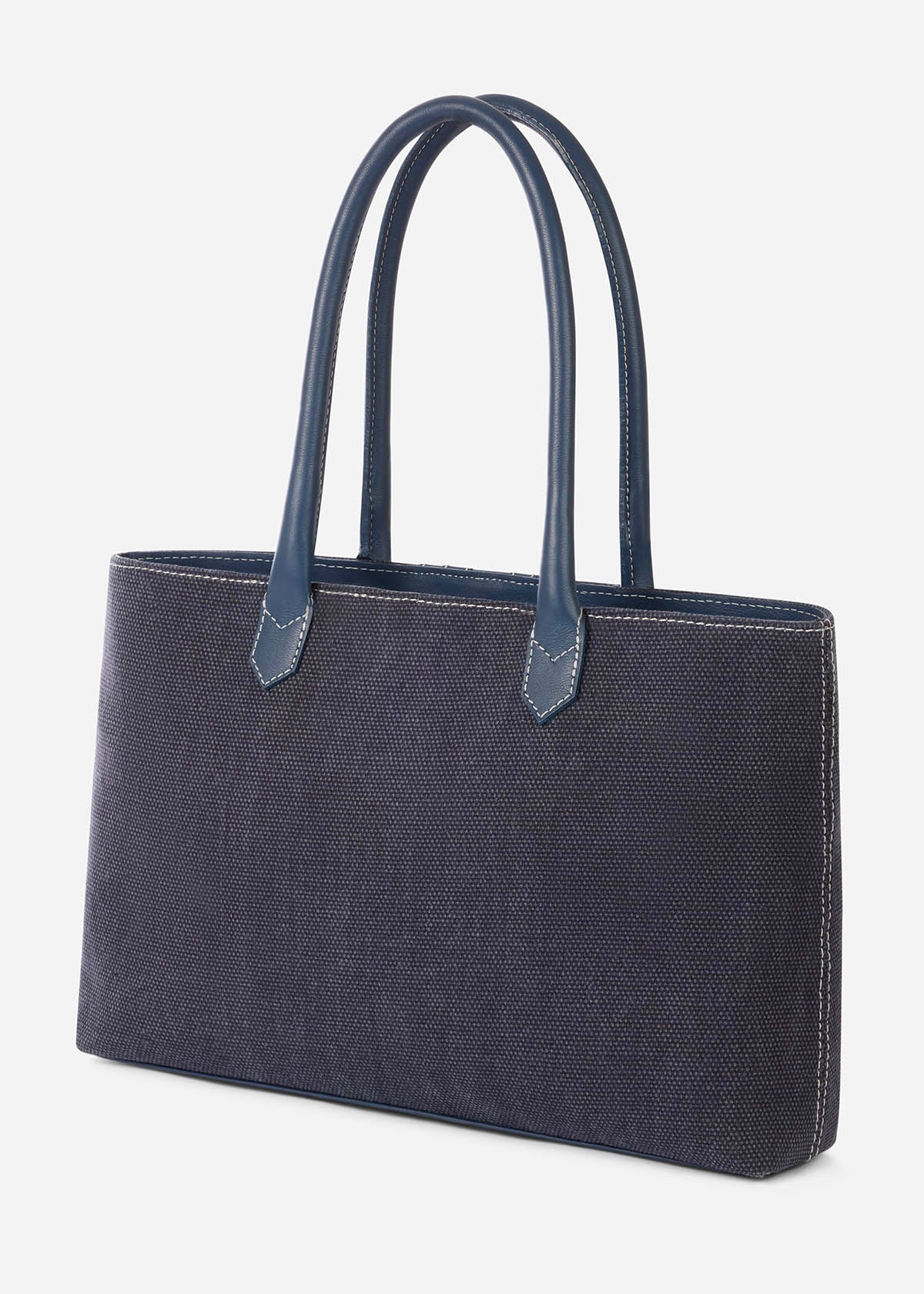 Iconic Navy::variant::Oughton Half Halt Handbag in Vintage Canvas