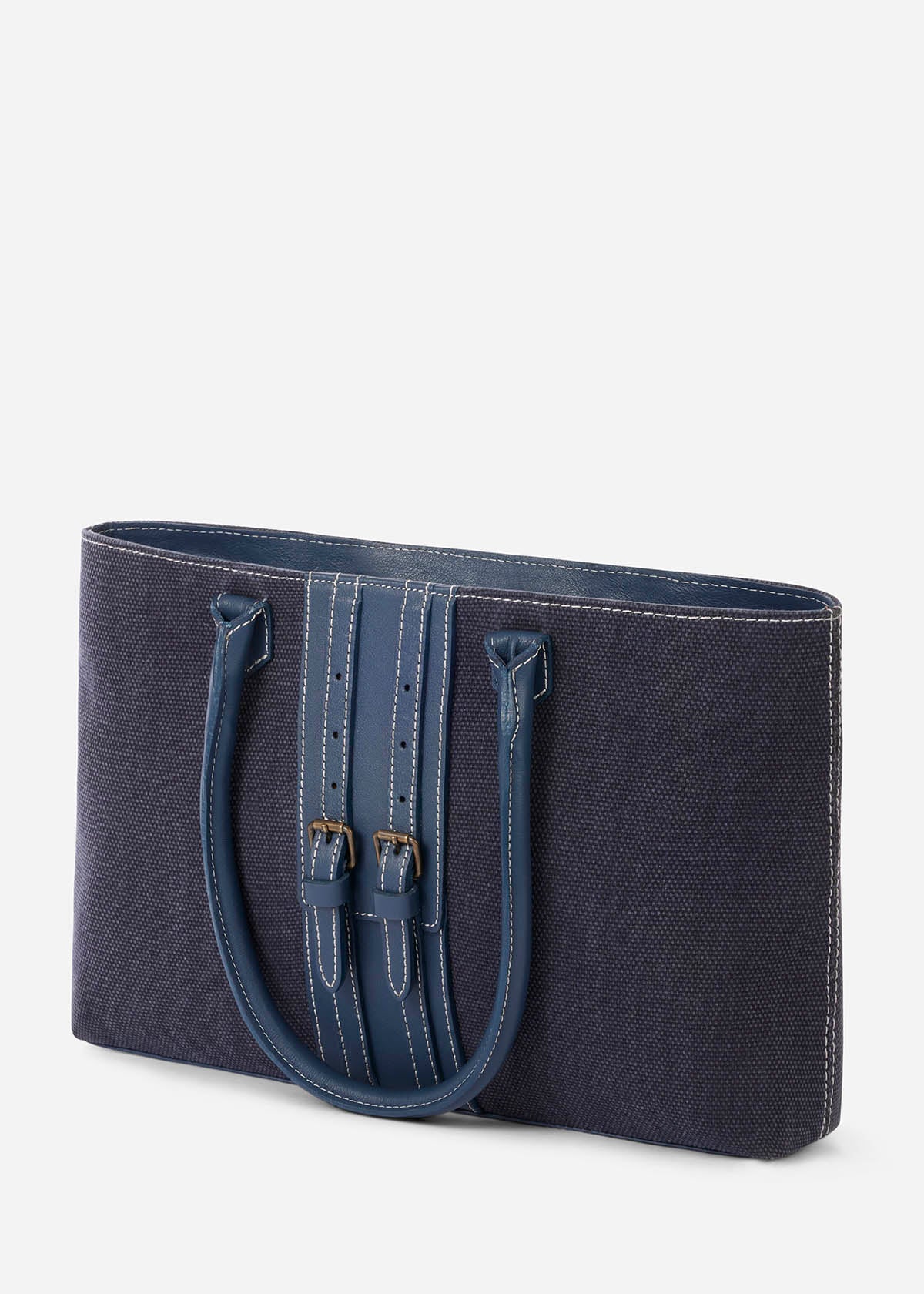 Iconic Navy::variant::Oughton Half Halt Handbag in Vintage Canvas