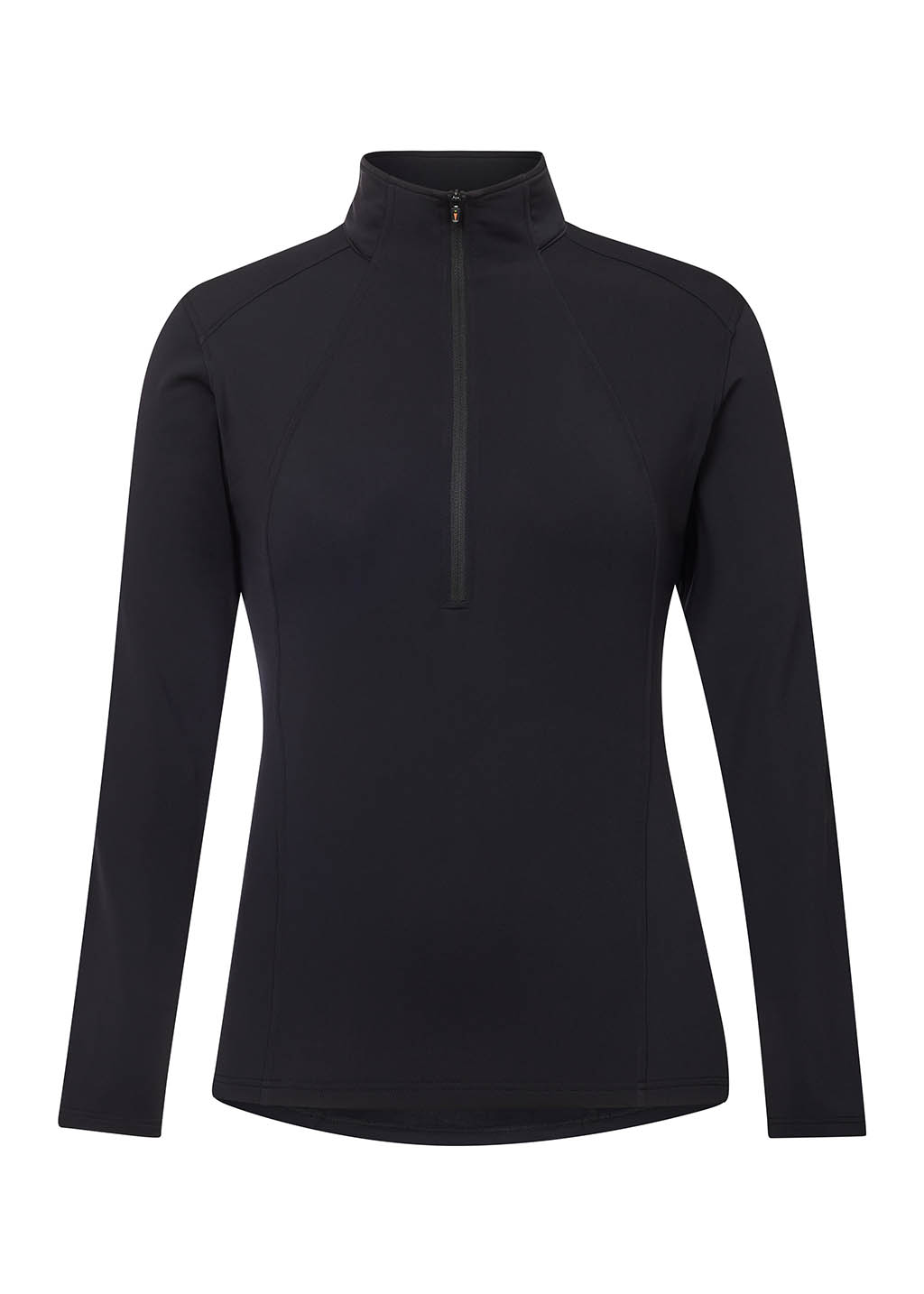 BLACK::variant::In Stride Quarter Zip Fleece Tech Top Solid