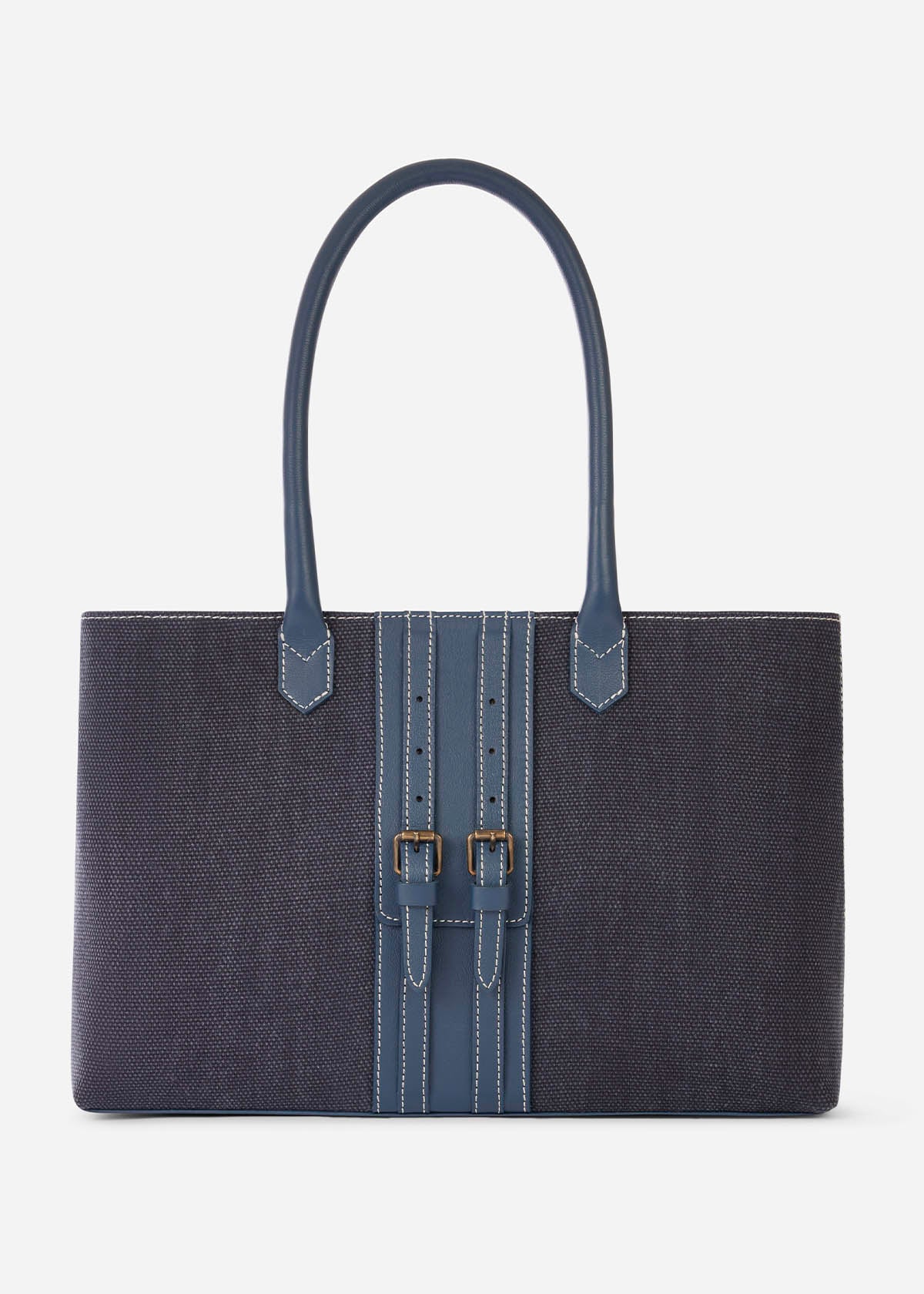 Iconic Navy::variant::Oughton Half Halt Handbag in Vintage Canvas