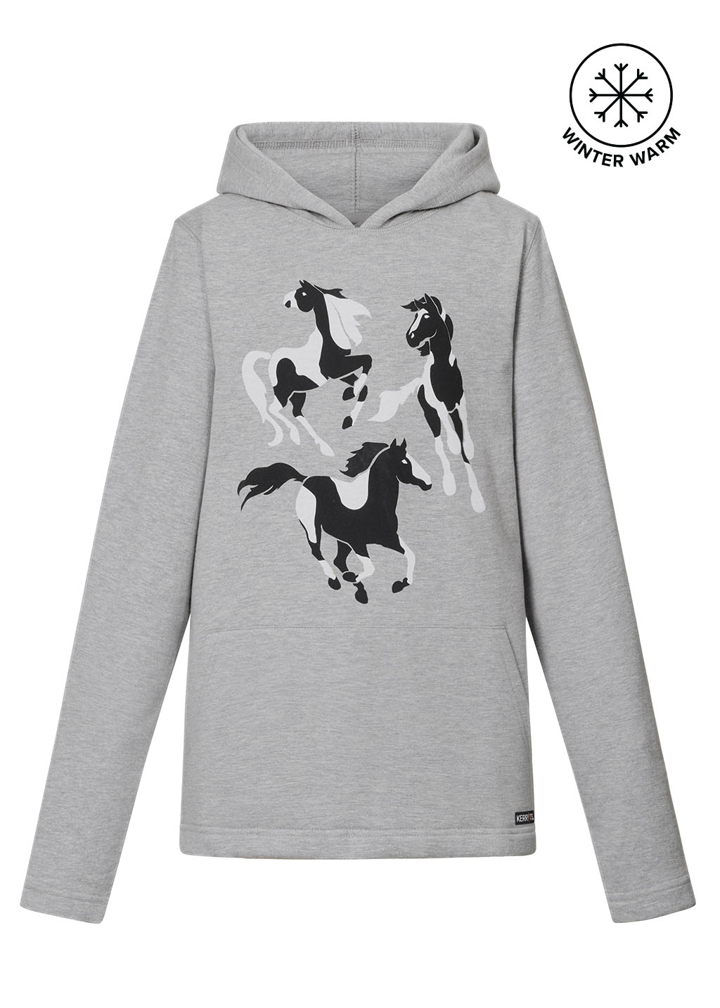 HEATHER GREY::variant::Kids Mod Mare Pullover Hoodie