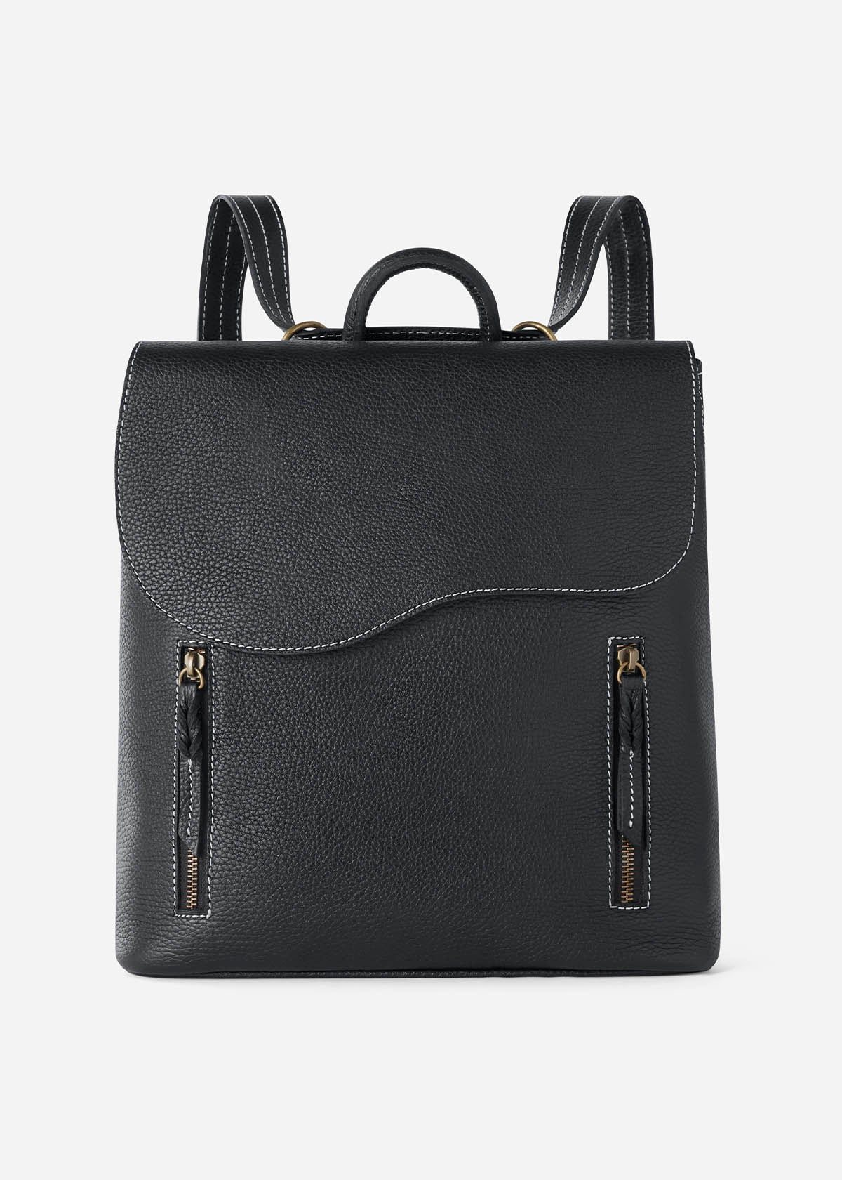 Classic Black::variant::Oughton Paddock Convertible Backpack Purse