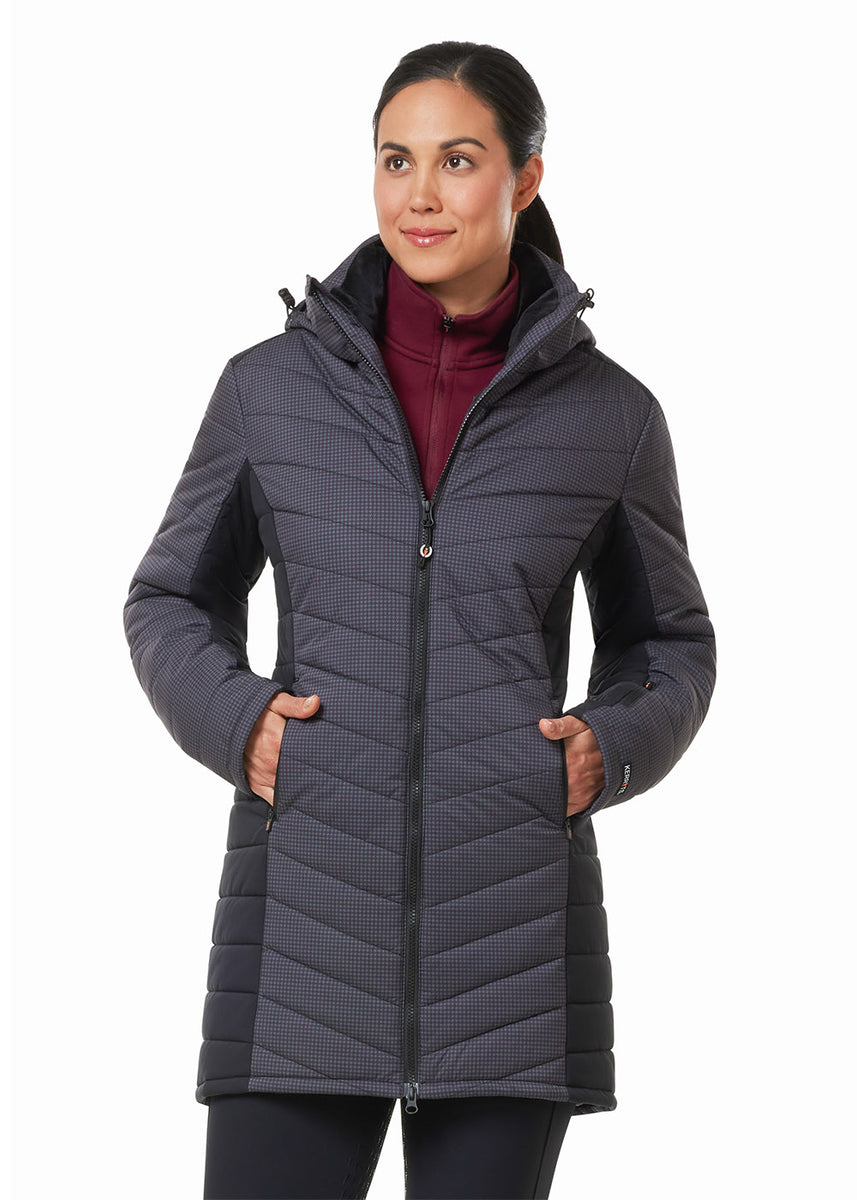 Horsey Houndstooth Insulated Parka – Kerrits Equestrian Apparel