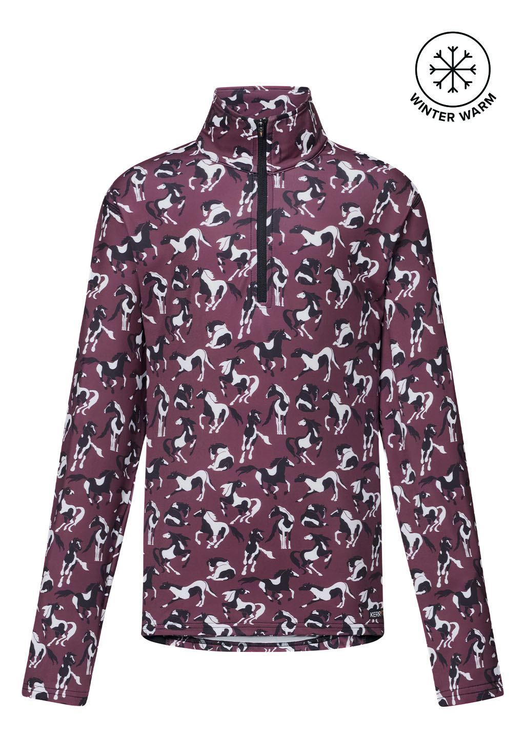 VINEYARD MOD MARES::variant::Kids On Course Quarter Zip Top