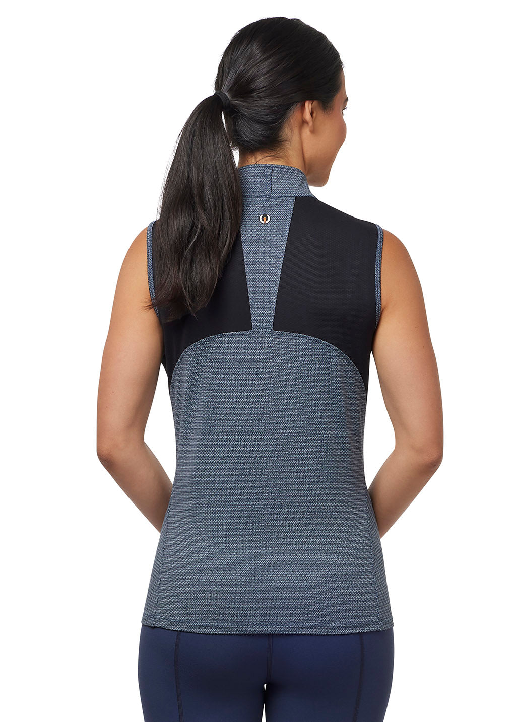 DEWDROP::variant::Quarter Line Sleeveless Shirt