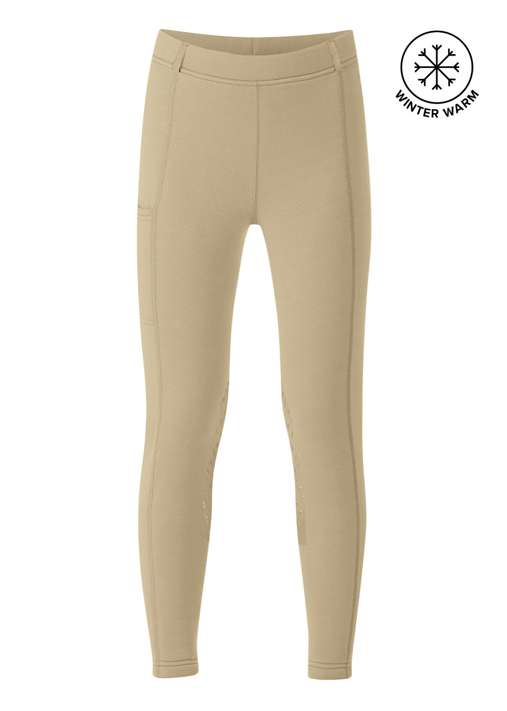 Kids Power Stretch® Knee Patch Pocket Riding Tight