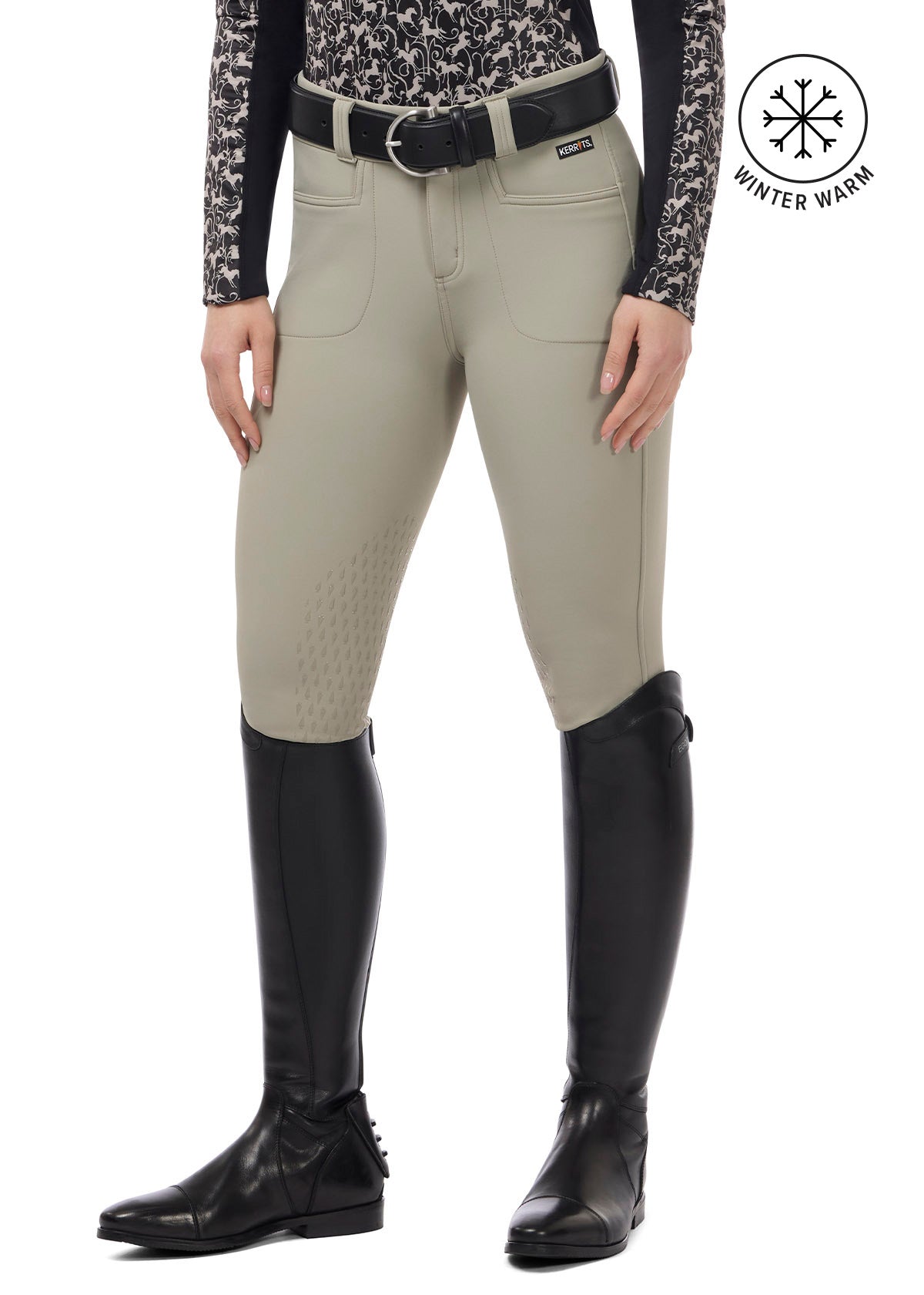3-Season Tailored Knee Patch Riding Breech