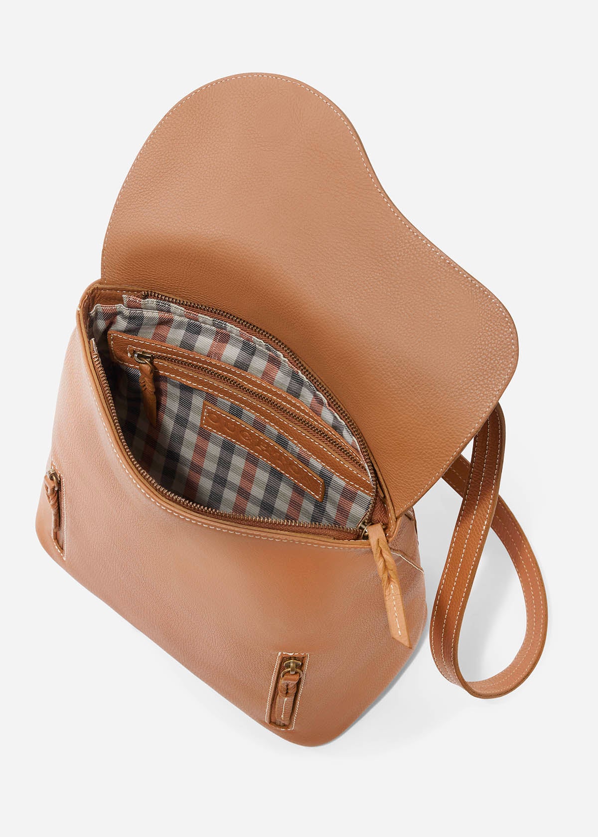 Bronzed Caramel::variant::Oughton Paddock Convertible Backpack Purse