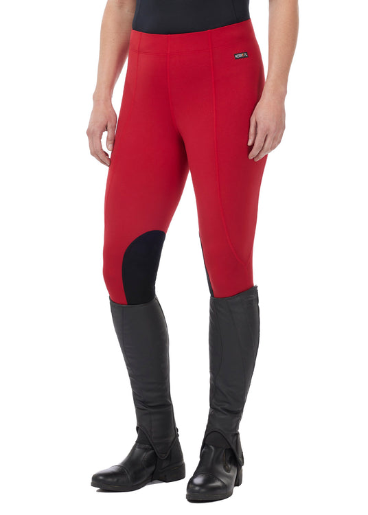 RUBY::variant::Flow Rise Knee Patch Performance Tight
