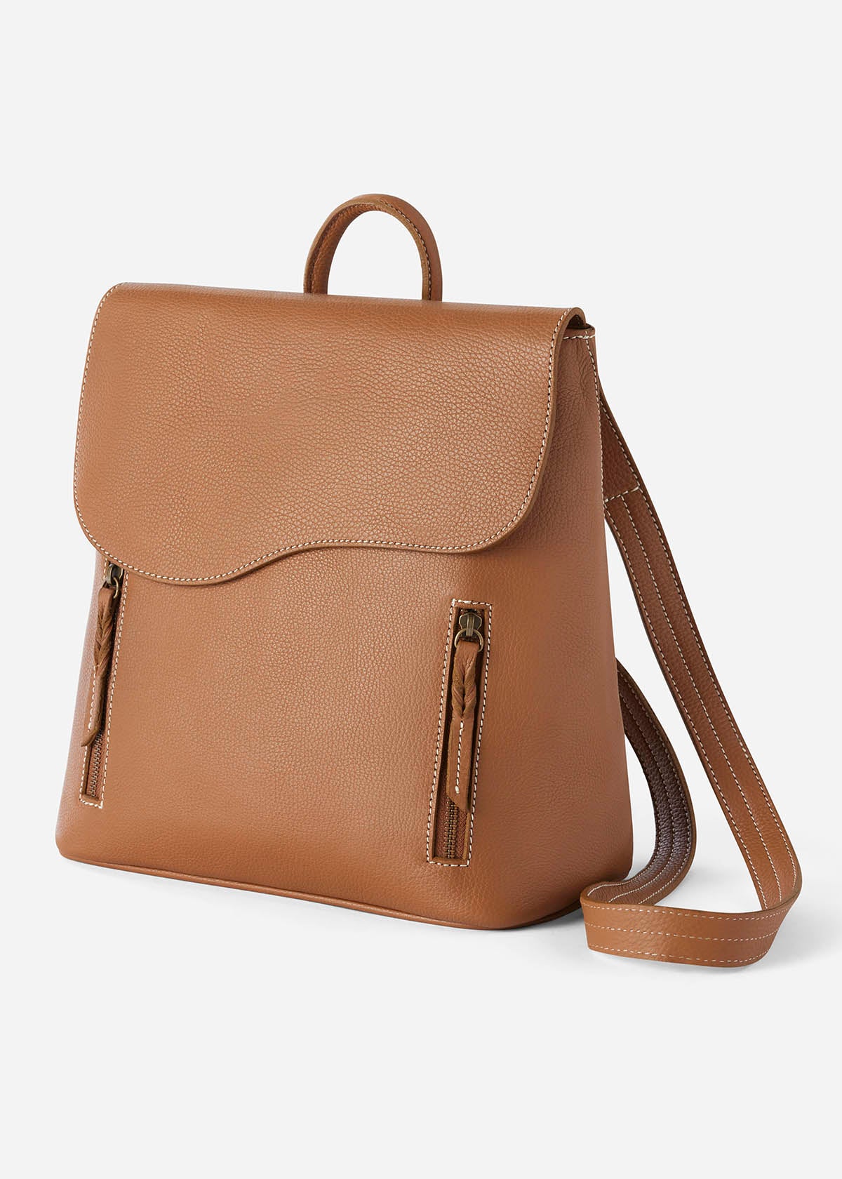 Bronzed Caramel::variant::Oughton Paddock Convertible Backpack Purse