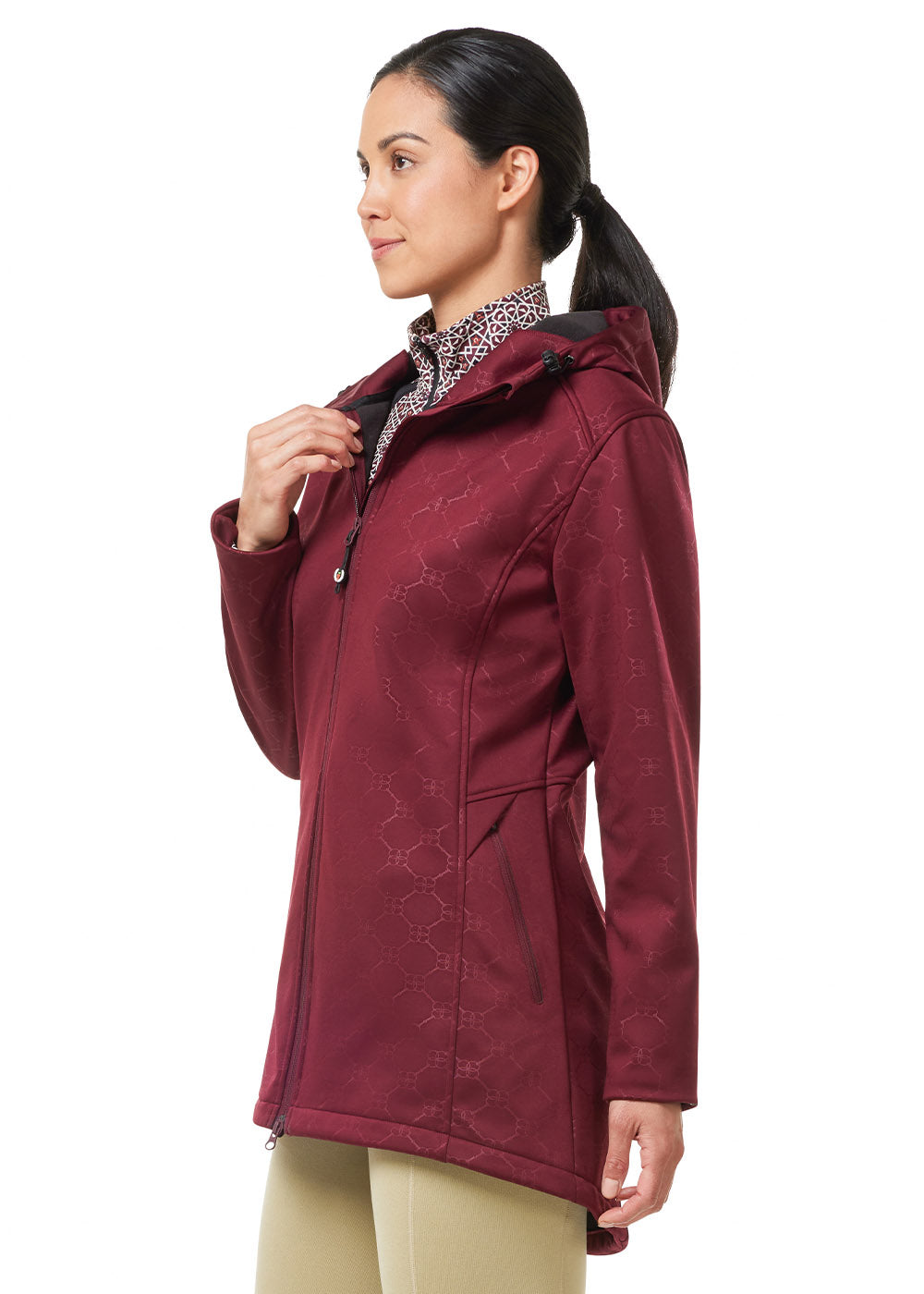 SANGRIA::variant::Lucky Bits Softshell Riding Jacket