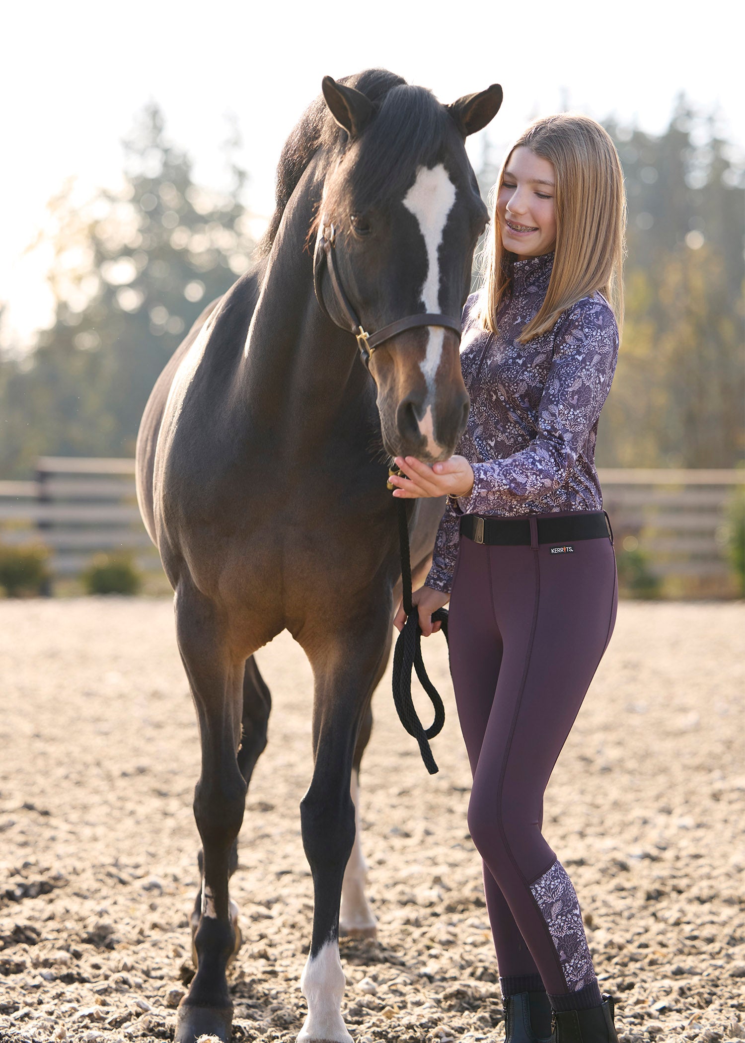 Kids Thermo Tech™ Full Leg Riding Tight