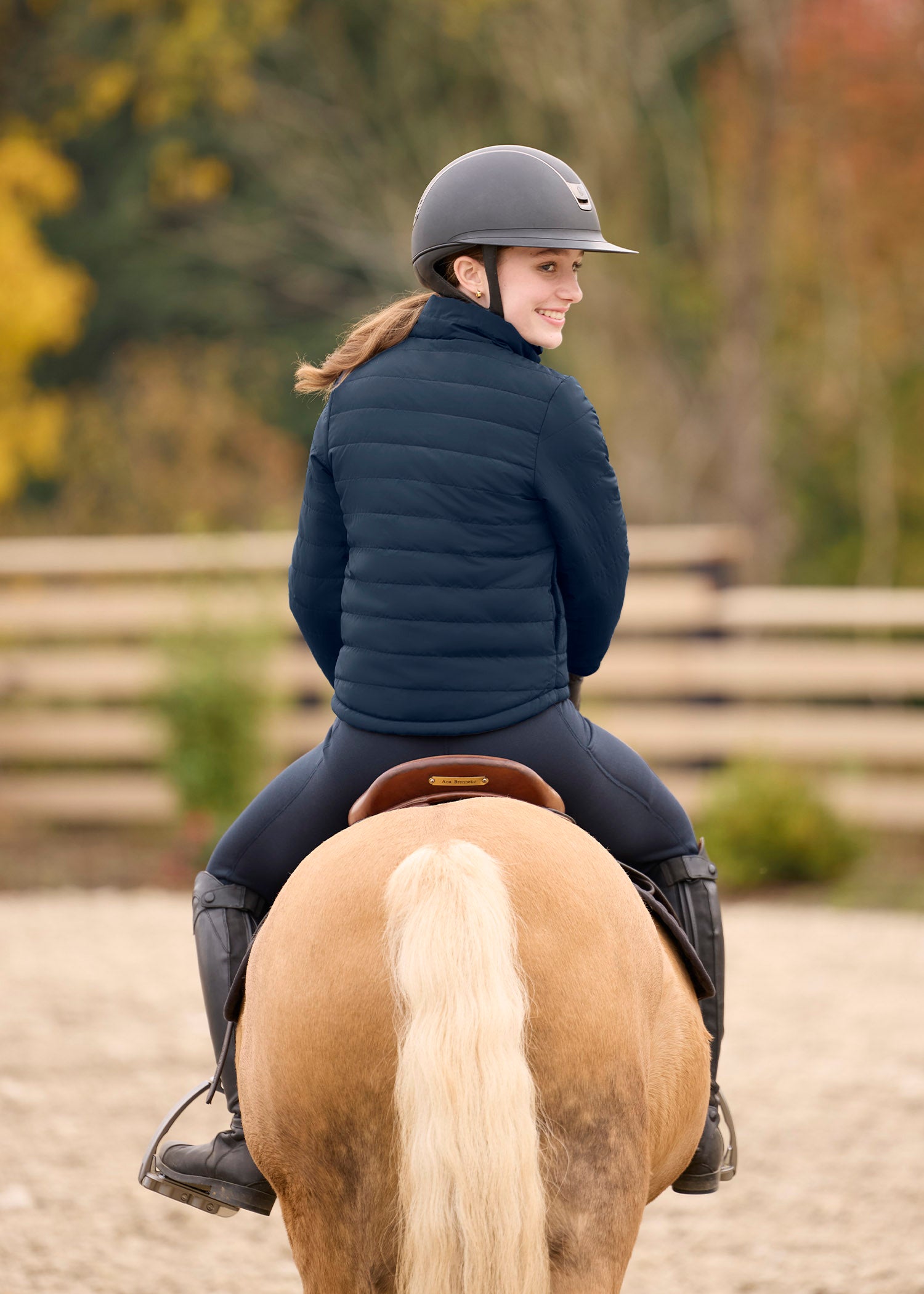 Kids Power Stretch® Knee Patch Pocket Riding Tight