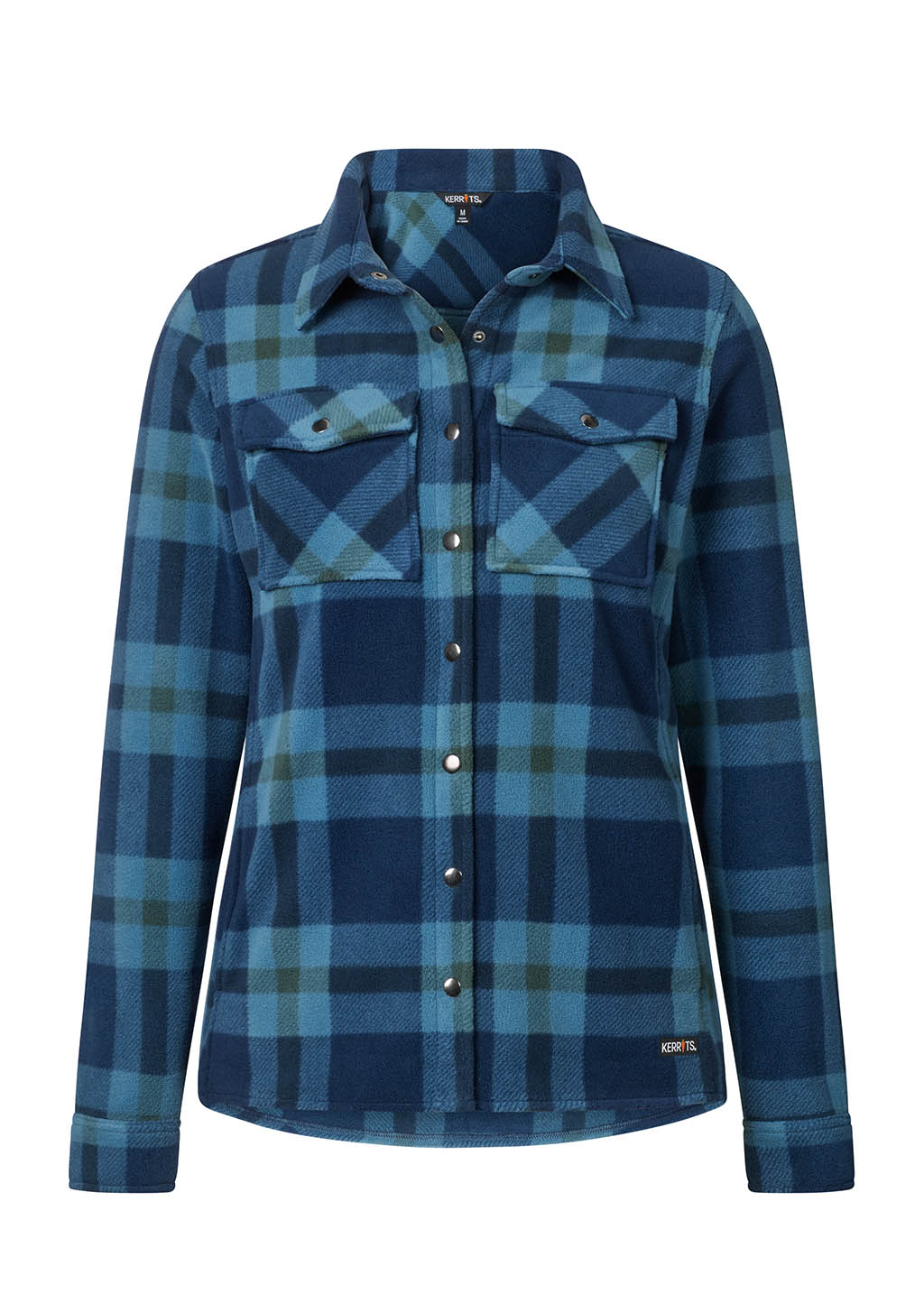 NIGHTSKY/ FIR PLAID::variant::Alpine Fleece Snap Front Barn Shirt