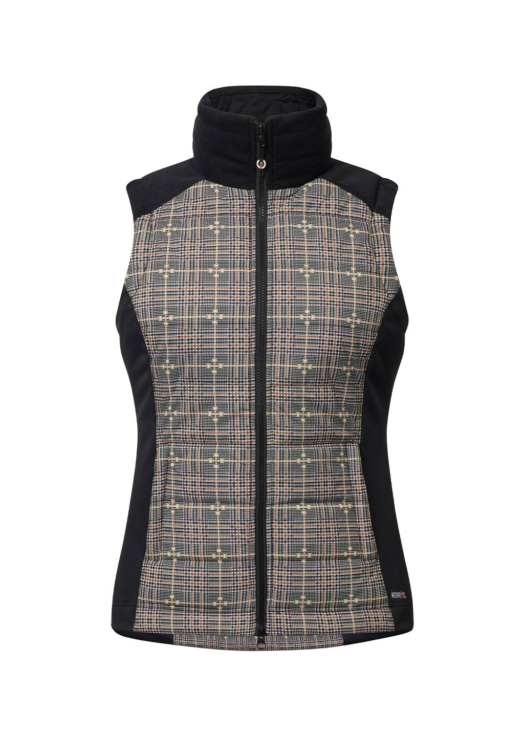 EQ PLAID::variant::Bits Of Plaid Quilted Vest