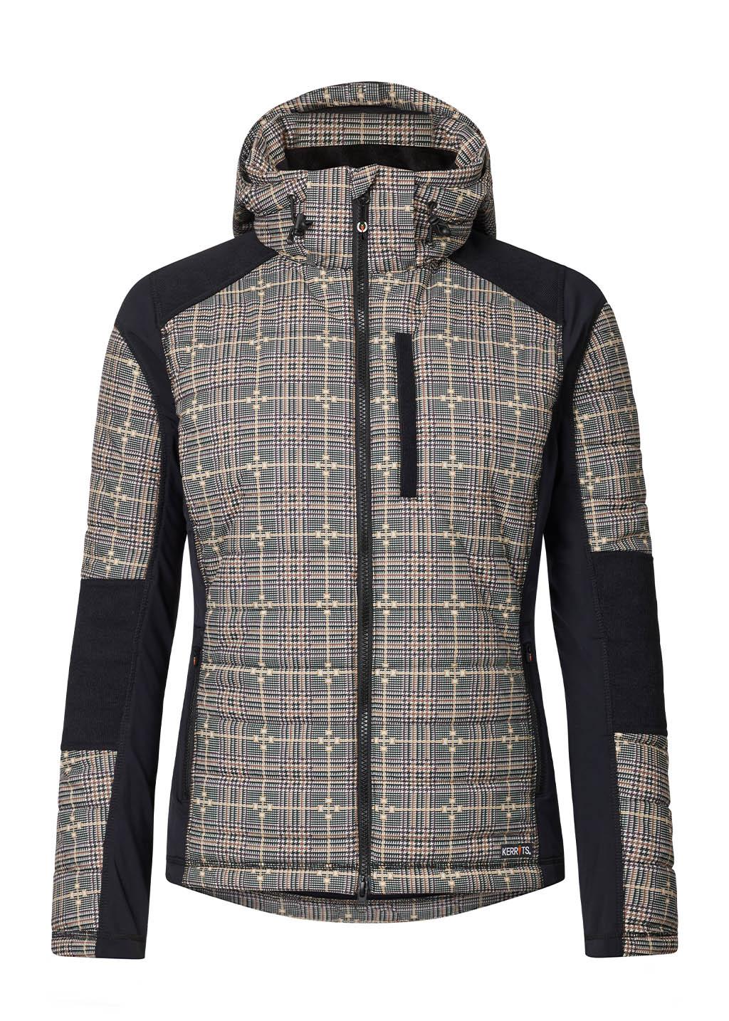 EQ PLAID::variant::Bits Of Plaid Quilted Jacket