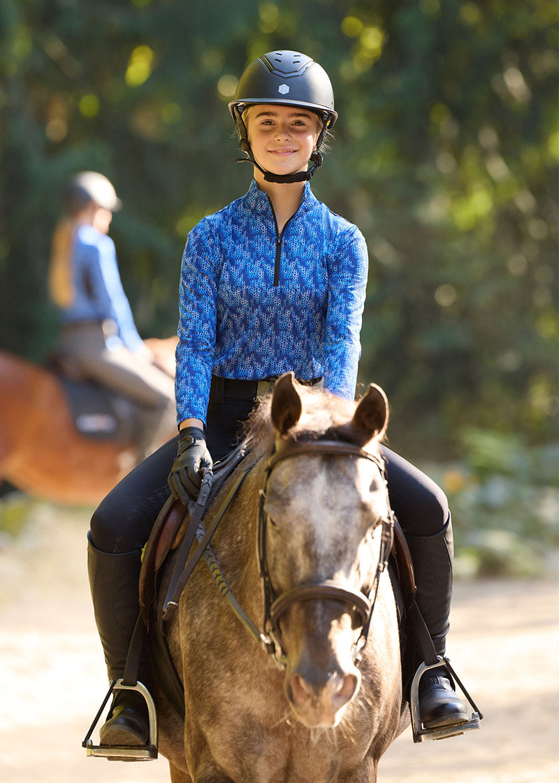 Kids EquiBreeze Ice Fil® Long Sleeve Shirt