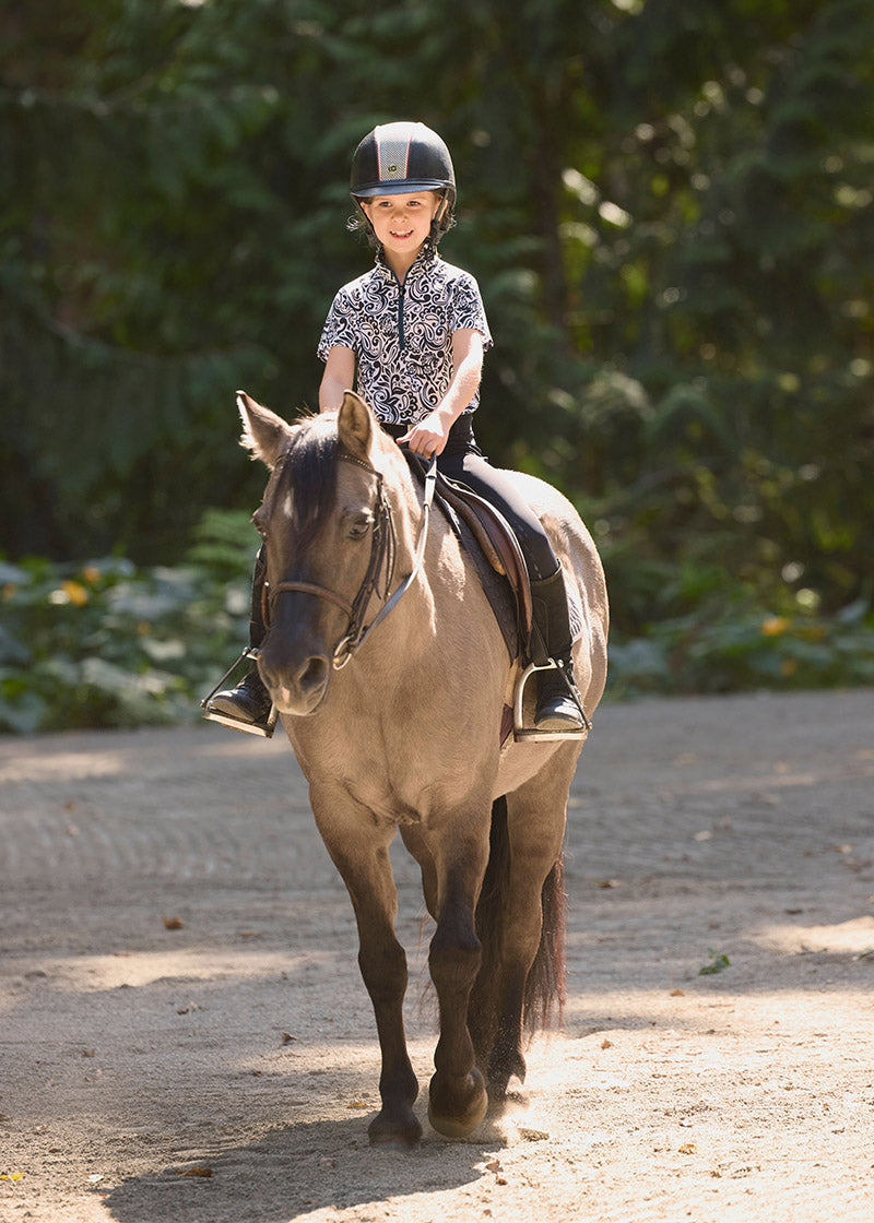 Kids EquiBreeze Ice Fil® Short Sleeve Shirt