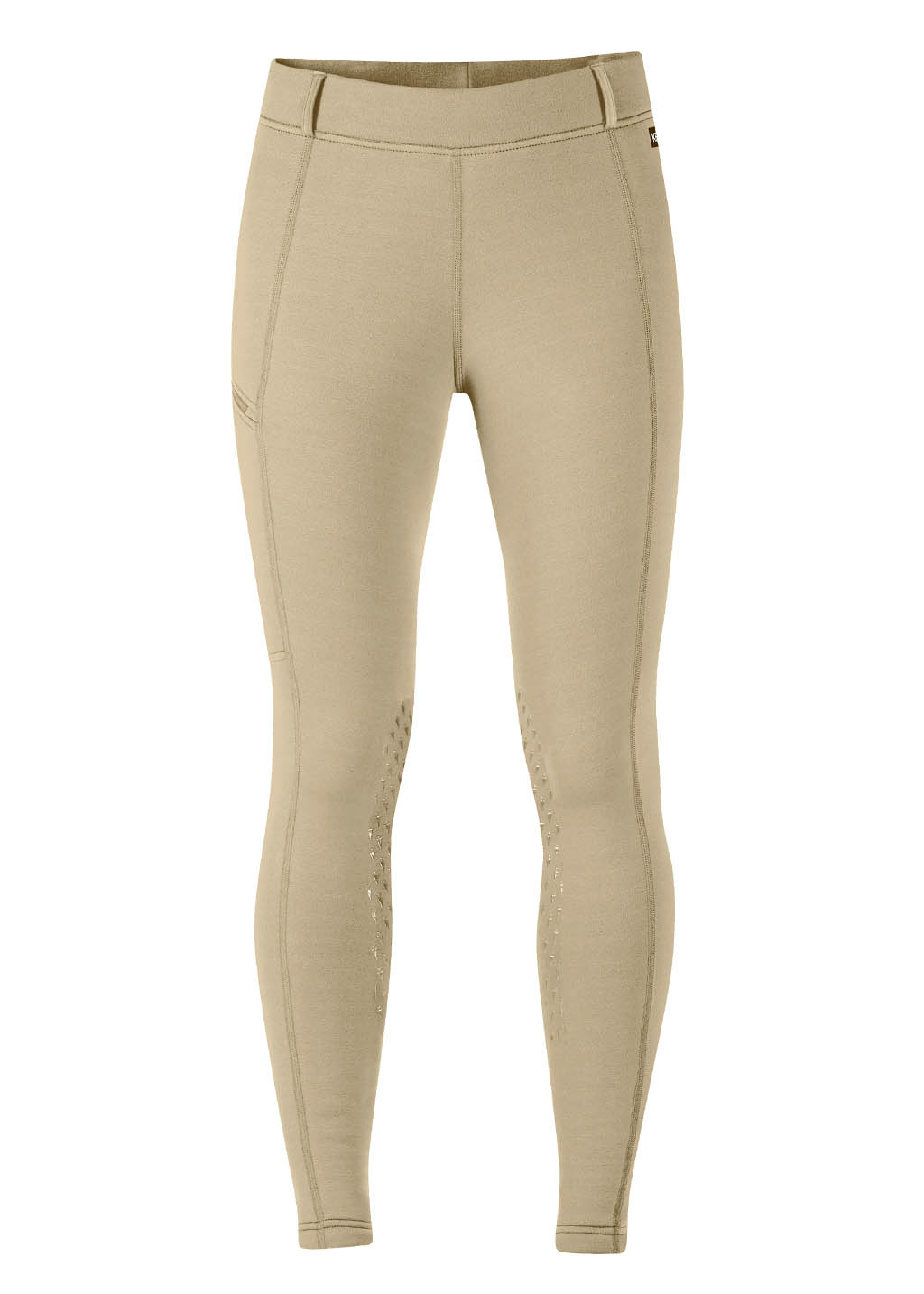 TAN::variant::Power Stretch Knee Patch Pocket Tight